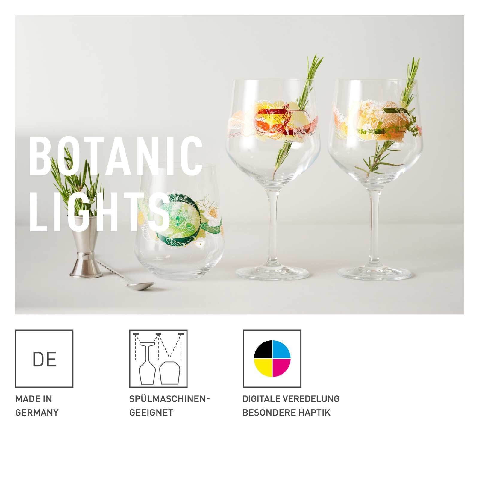 Ritzenhoff Gläser-Set »Gin-Gläser Botanic Lights 720 ml 2er Set transparent«