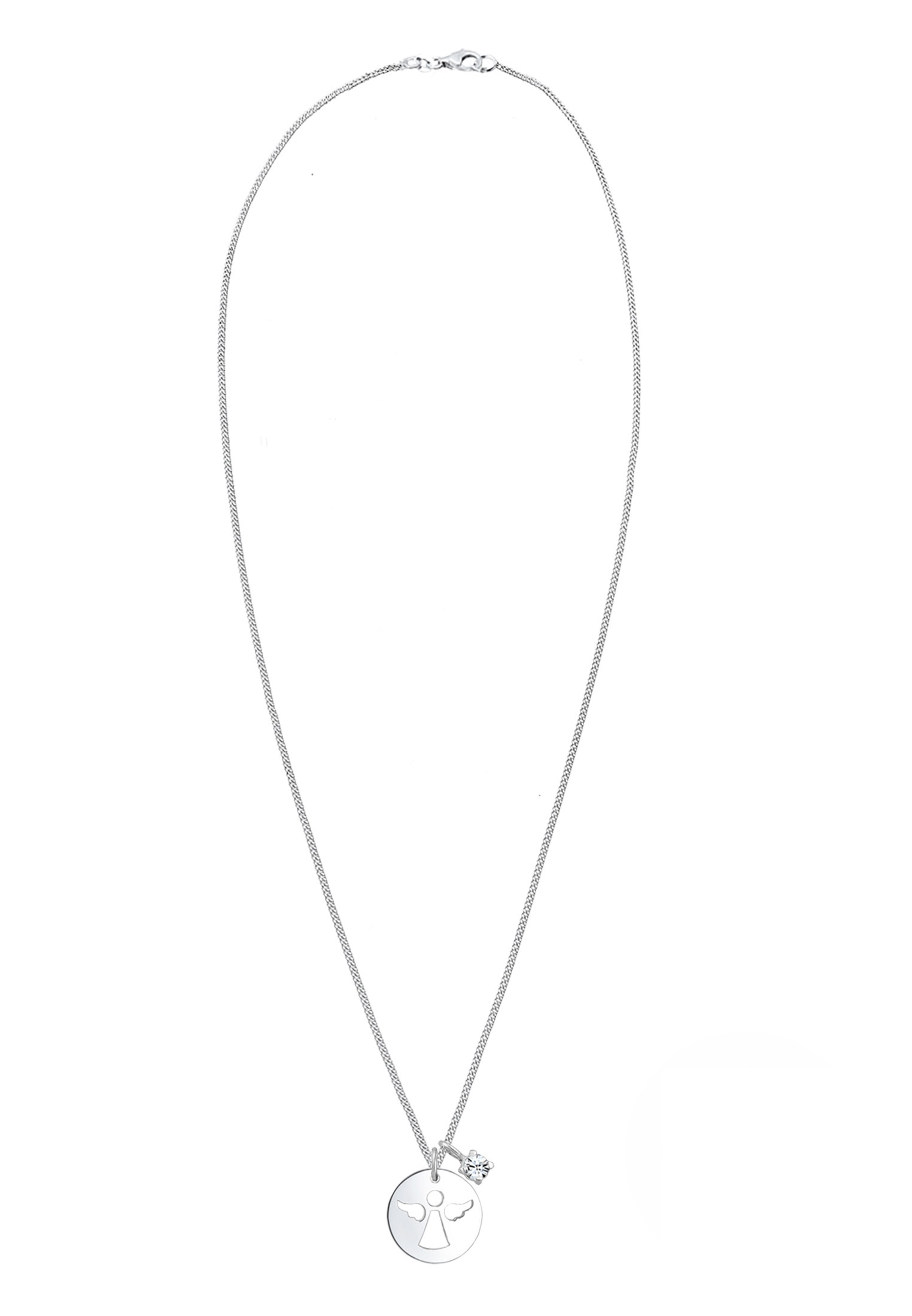 Elli Collierkettchen »Engel Weiß 925 Sterling Silber, mit Kristallen von Swarovski®«