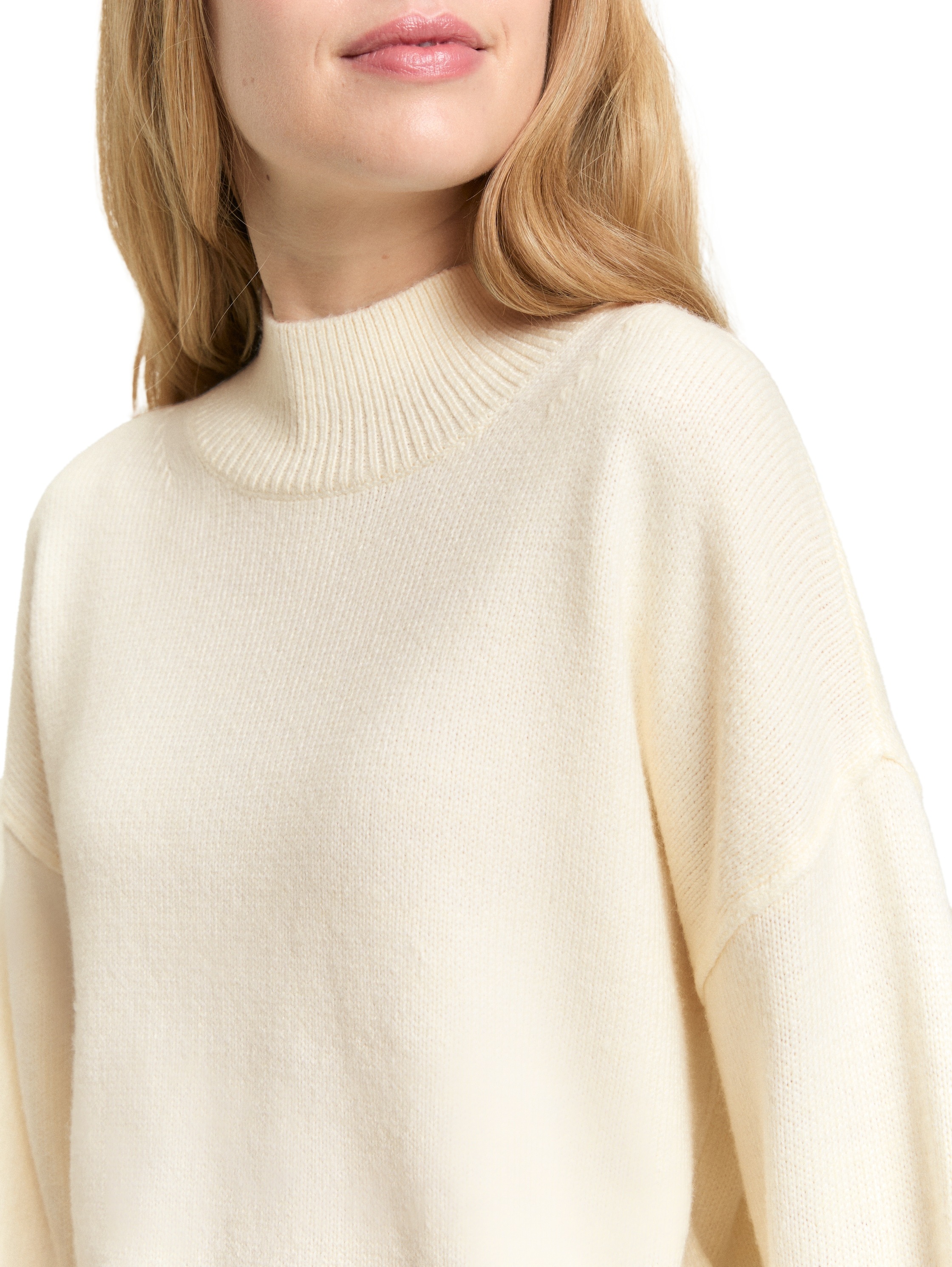 Tom Tailor Damen Strickpullover Whisper Weiß L 2