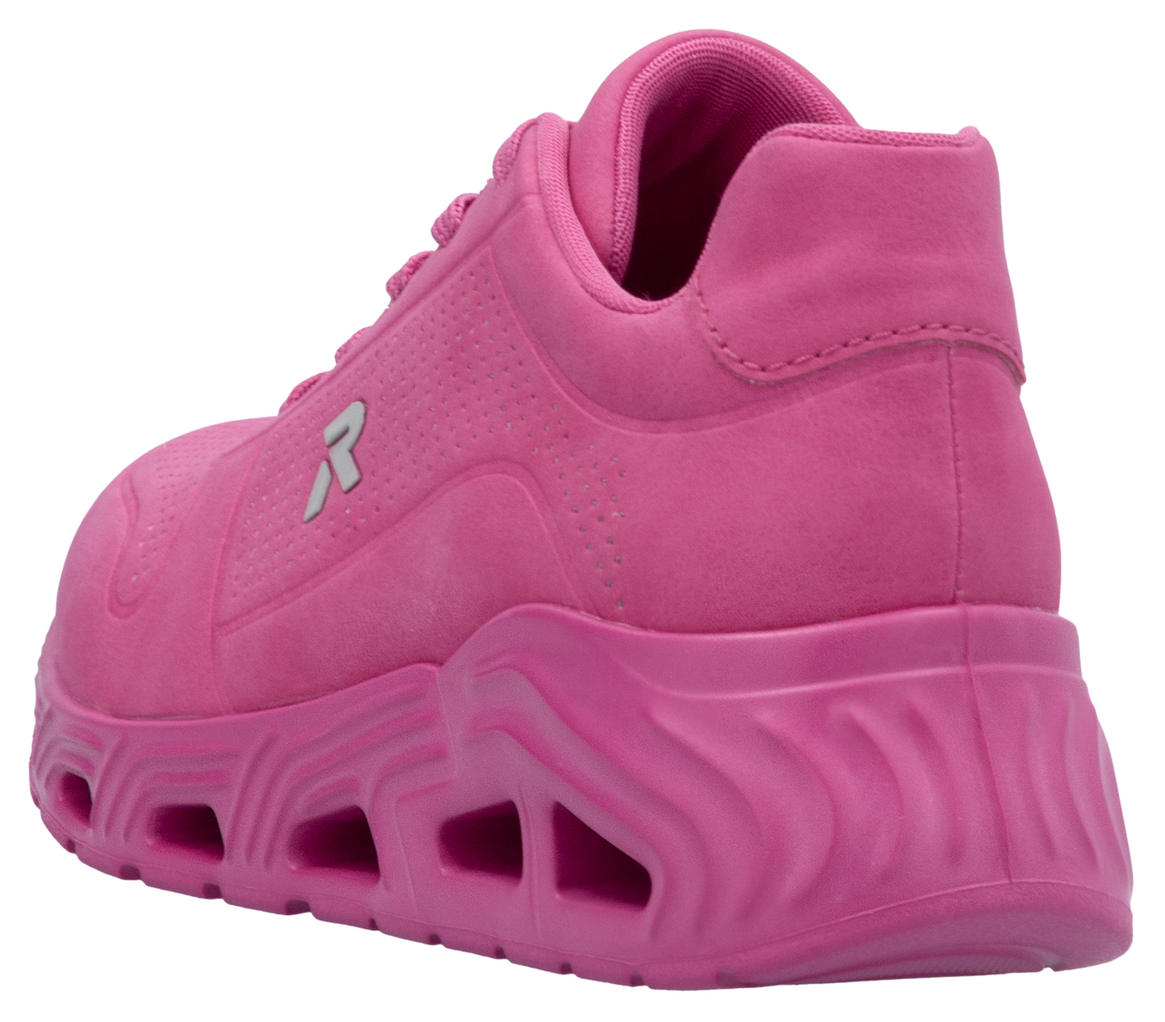 RIEKER Sport Keilsneaker »Dakota«, Schnürschuh, Halbschuh, Freizeitschuh in veganer Verarbeitung