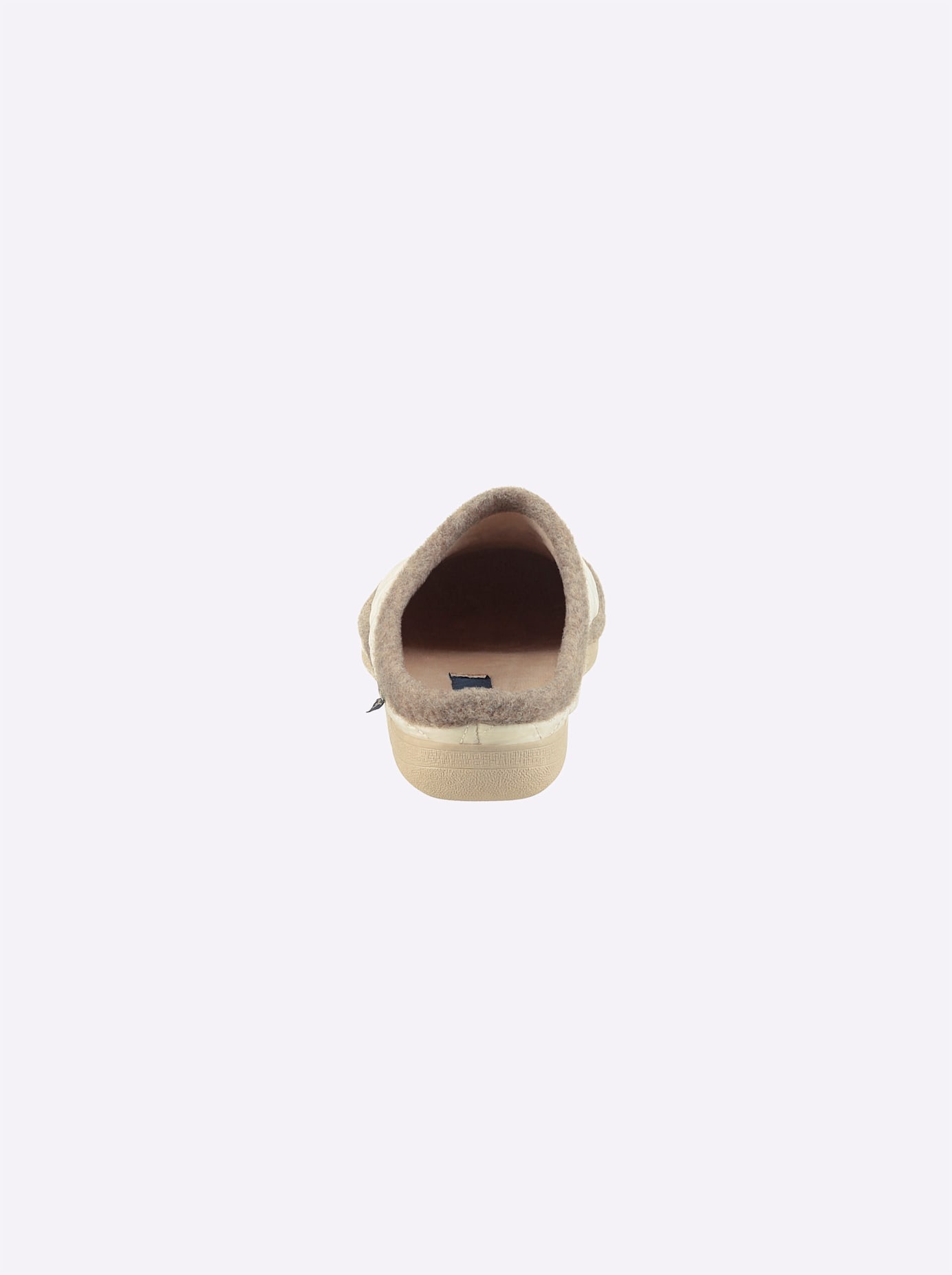 Pantoffel CASUAL LOOKS, Damen, Gr. 41, beige, Filz, Textil, Schuhe 3
