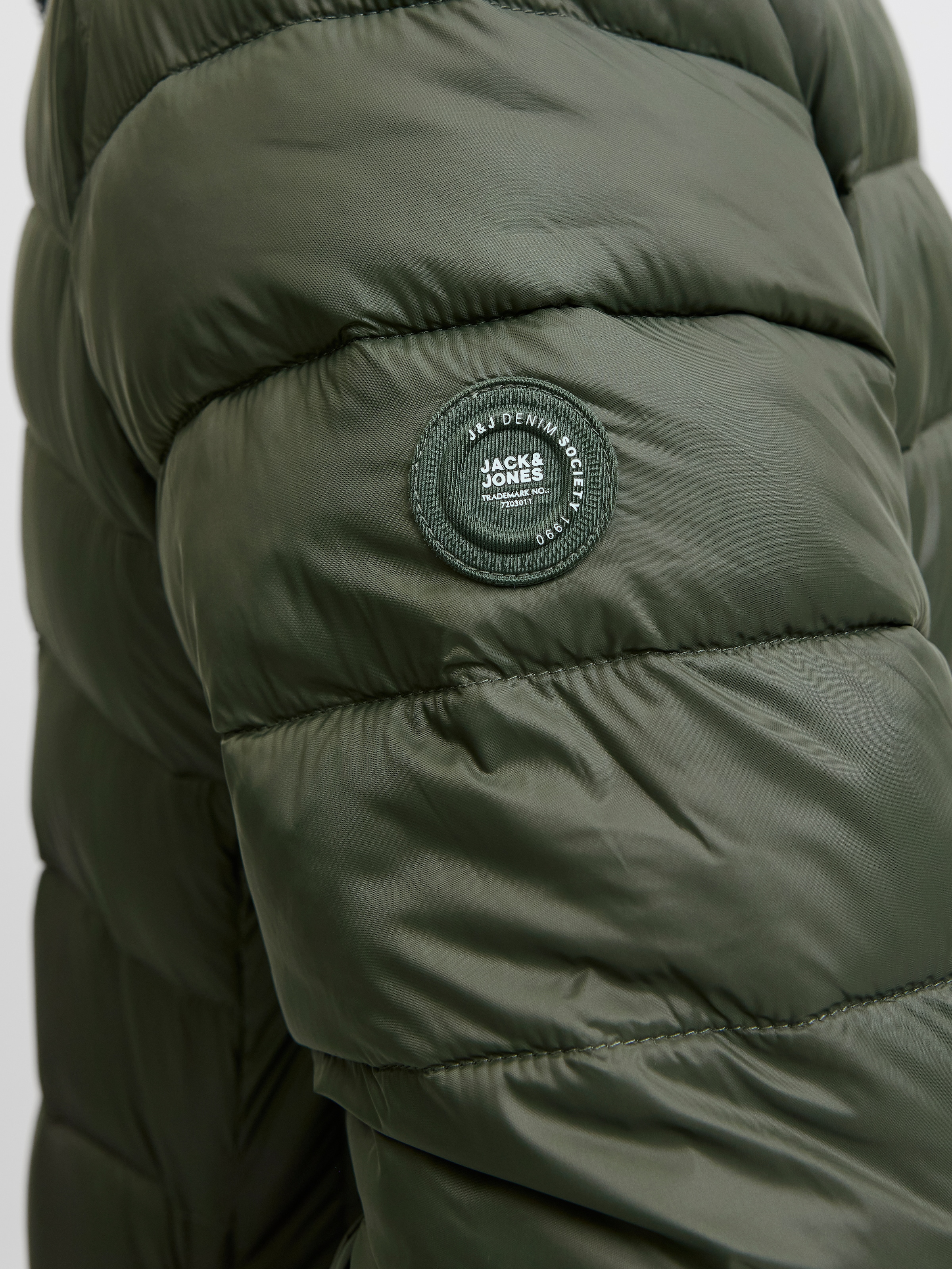 Jack & Jones Steppjacke »JJEBRADLEY LIGHT PUFFER COLLAR NOOS«, ohne Kapuze