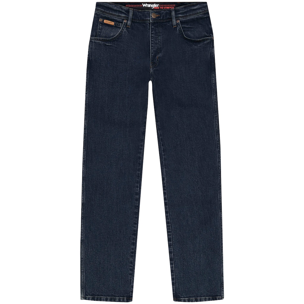 Wrangler 5-Pocket-Jeans »TEXAS SLIM FREE TO STRETCH«, Free to stretch material