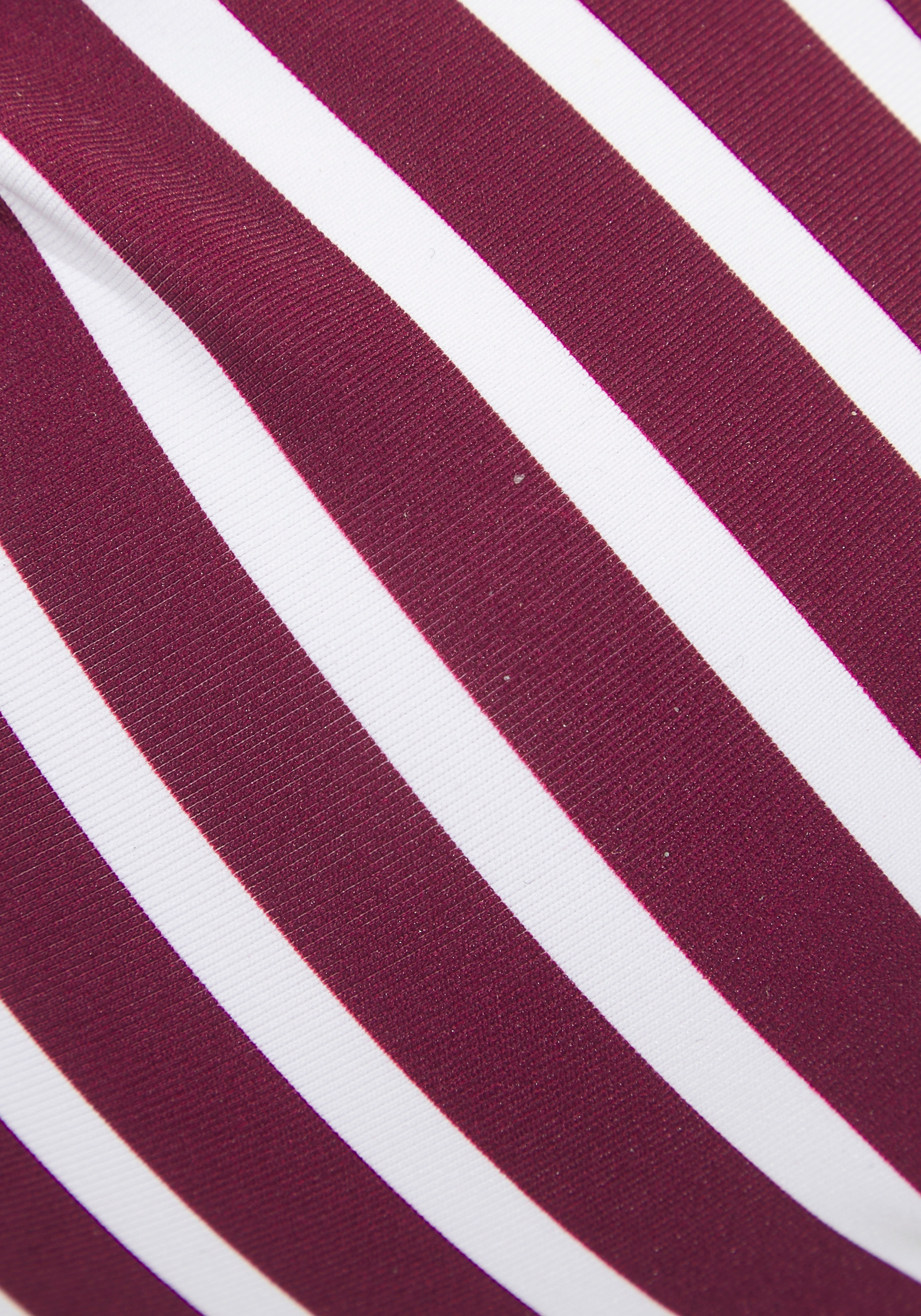 Venice Beach Tadu Underwired Bikini Top Bordeaux/White Size 44 4