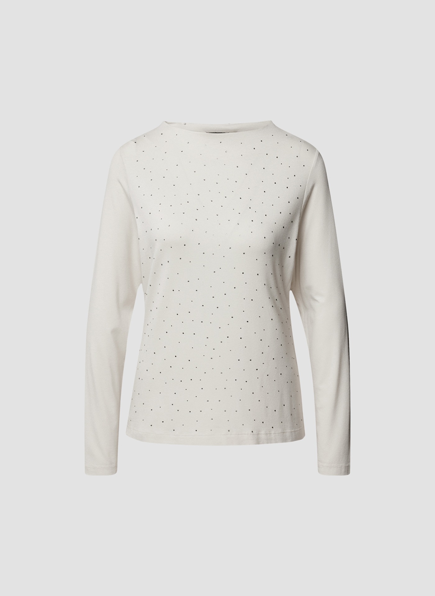 LeComte Print-Shirt »LeComte Elegantes Langarmshirt mit Glitzerakzenten«