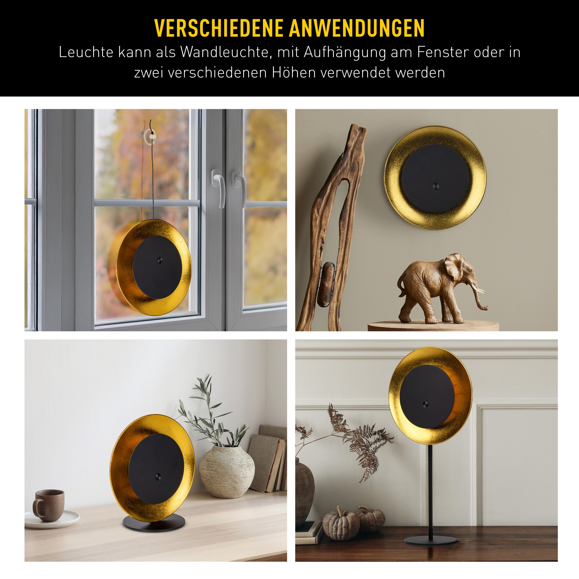 näve LED Solarleuchte "Solan" LED-Modul 1 Stk. Warmweiß 4in1 Akku-Solar-Tis günstig online kaufen