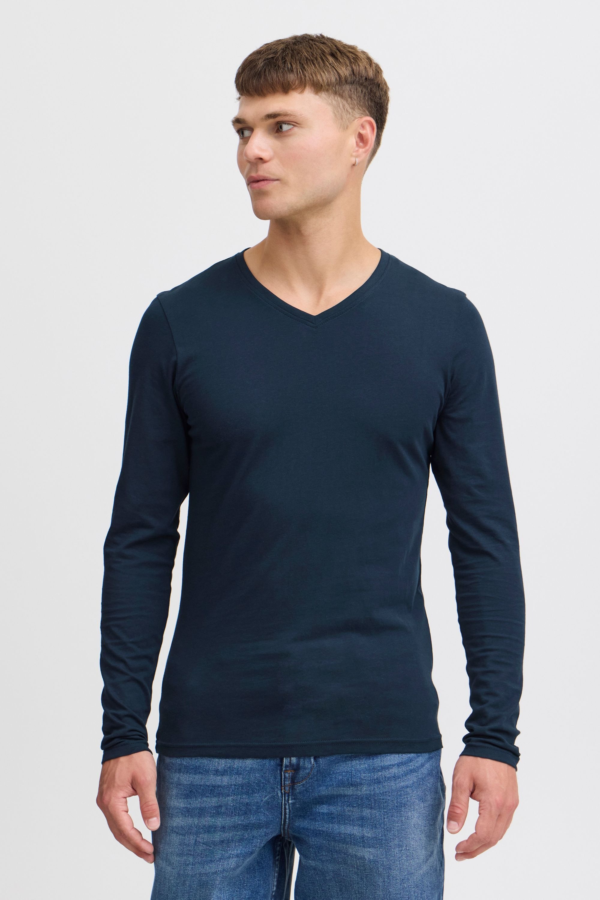 Thumbnail - Solid V-Shirt "V-Shirt SDBasil"