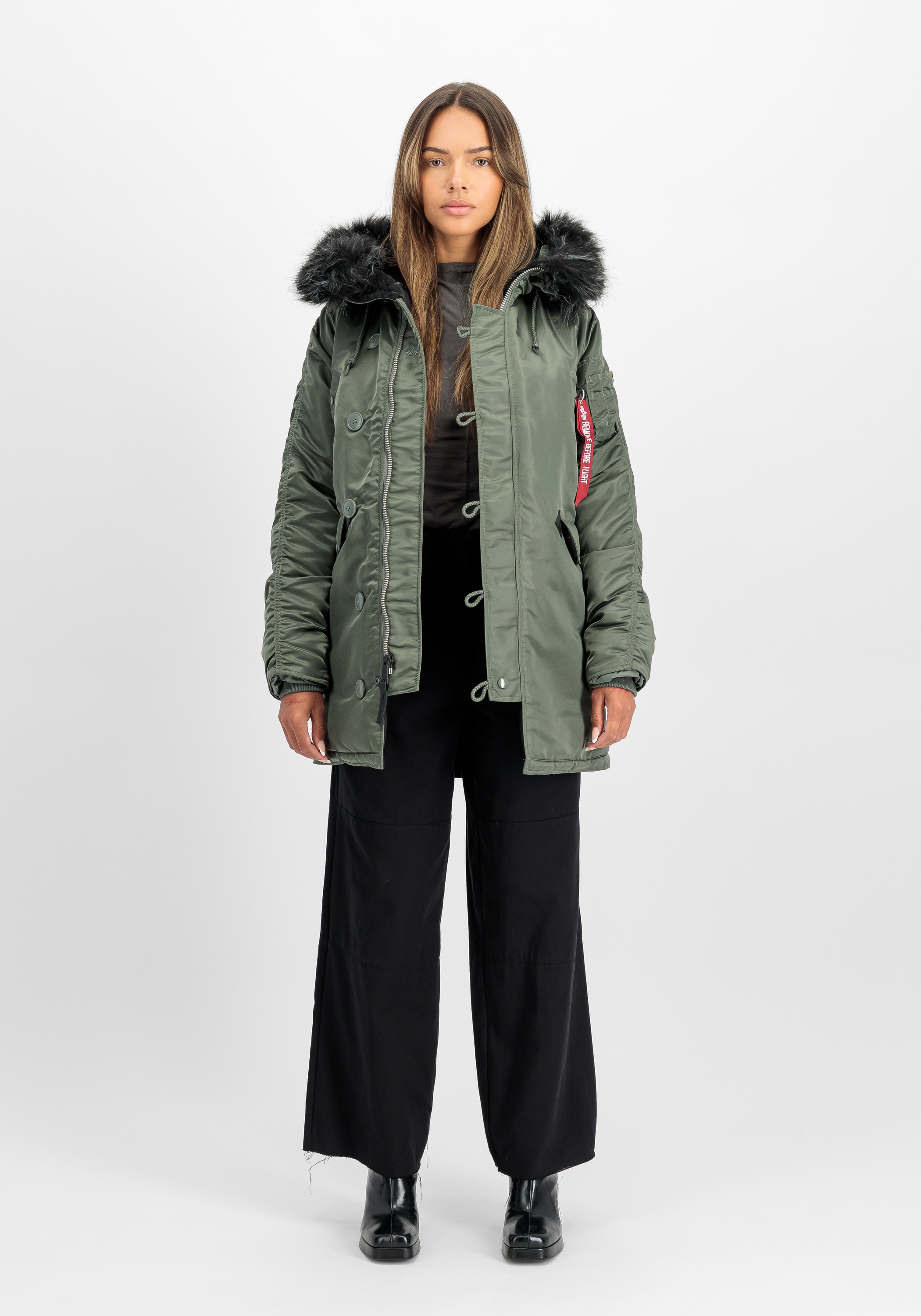Alpha Industries Winterjacke »N-3B VF 59 Vintage Fit W Winterjacke«