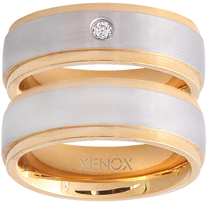 XENOX Partnerring »X2228, X2229«, wahlweise mit oder ohne Zirkonia