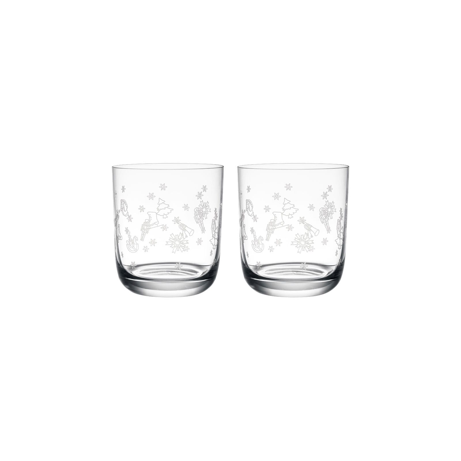 VILLEROY & BOCH Glas "Wassergläser Toy's Delight 360 ml 2er Set transparent", transparent, Trinkgefäße