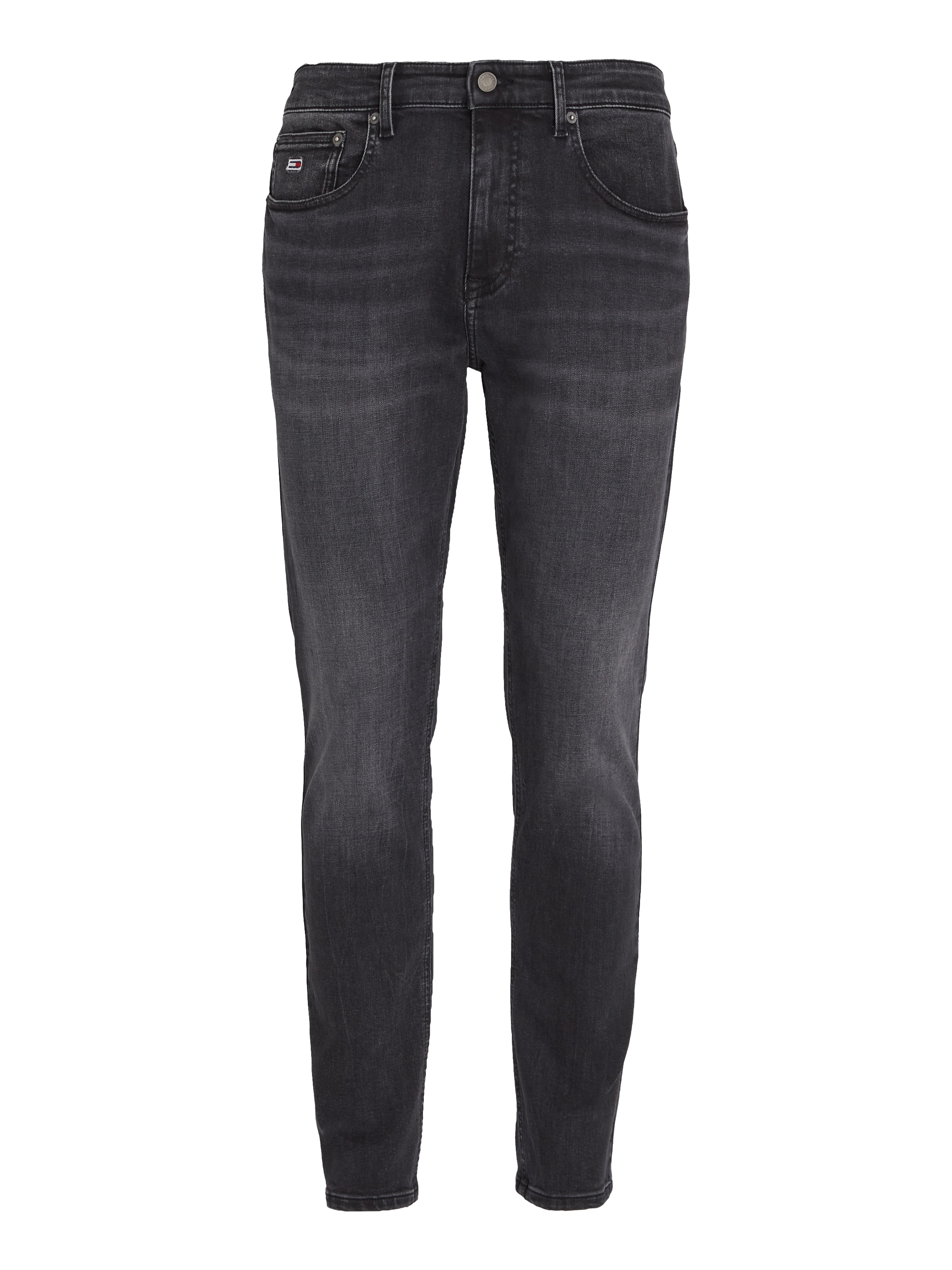 Tommy Jeans Tapered-fit-Jeans, mit Logostickereien