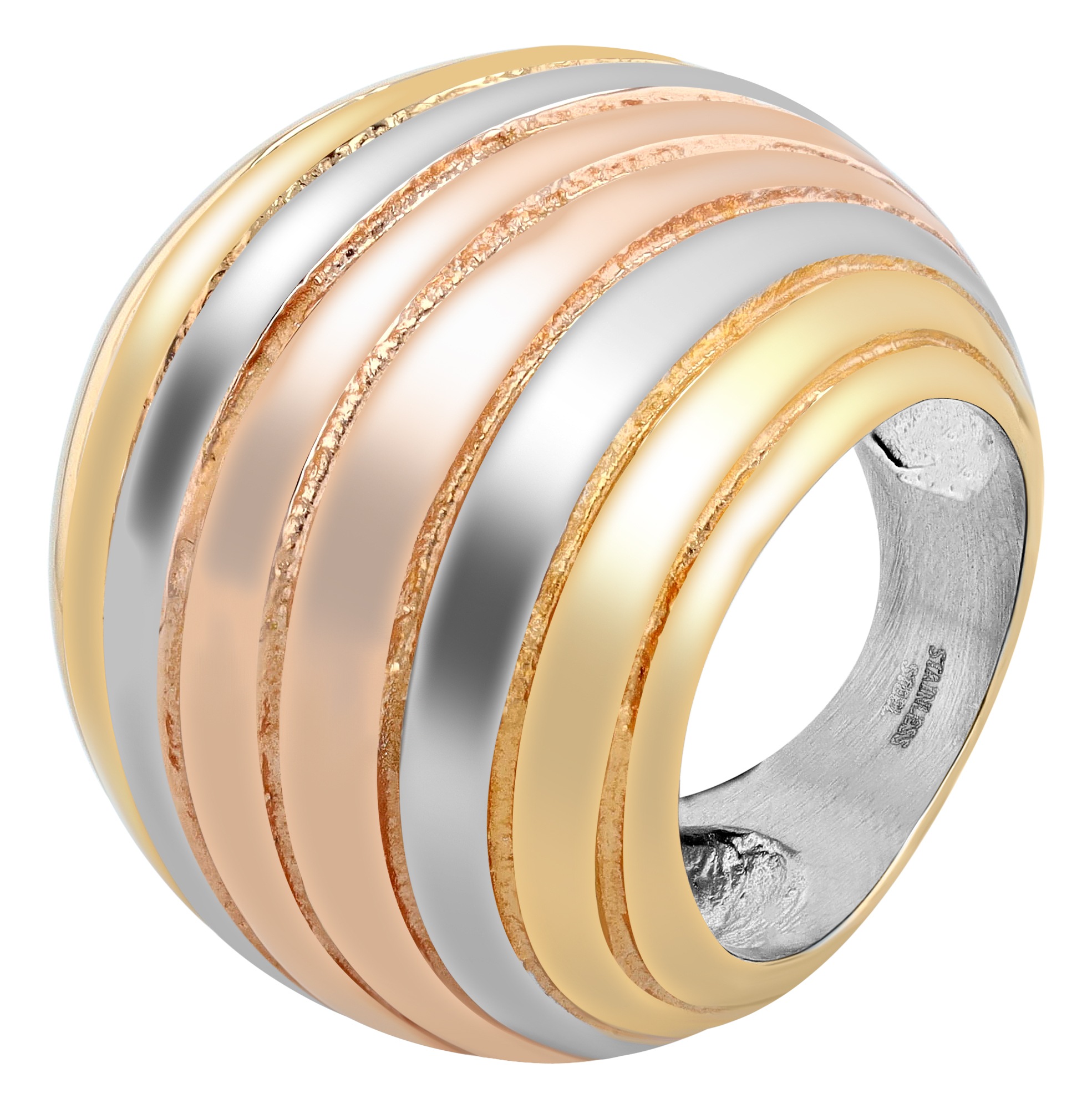 Adelia´s Fingerring »Damen Ring aus Edelstahl«