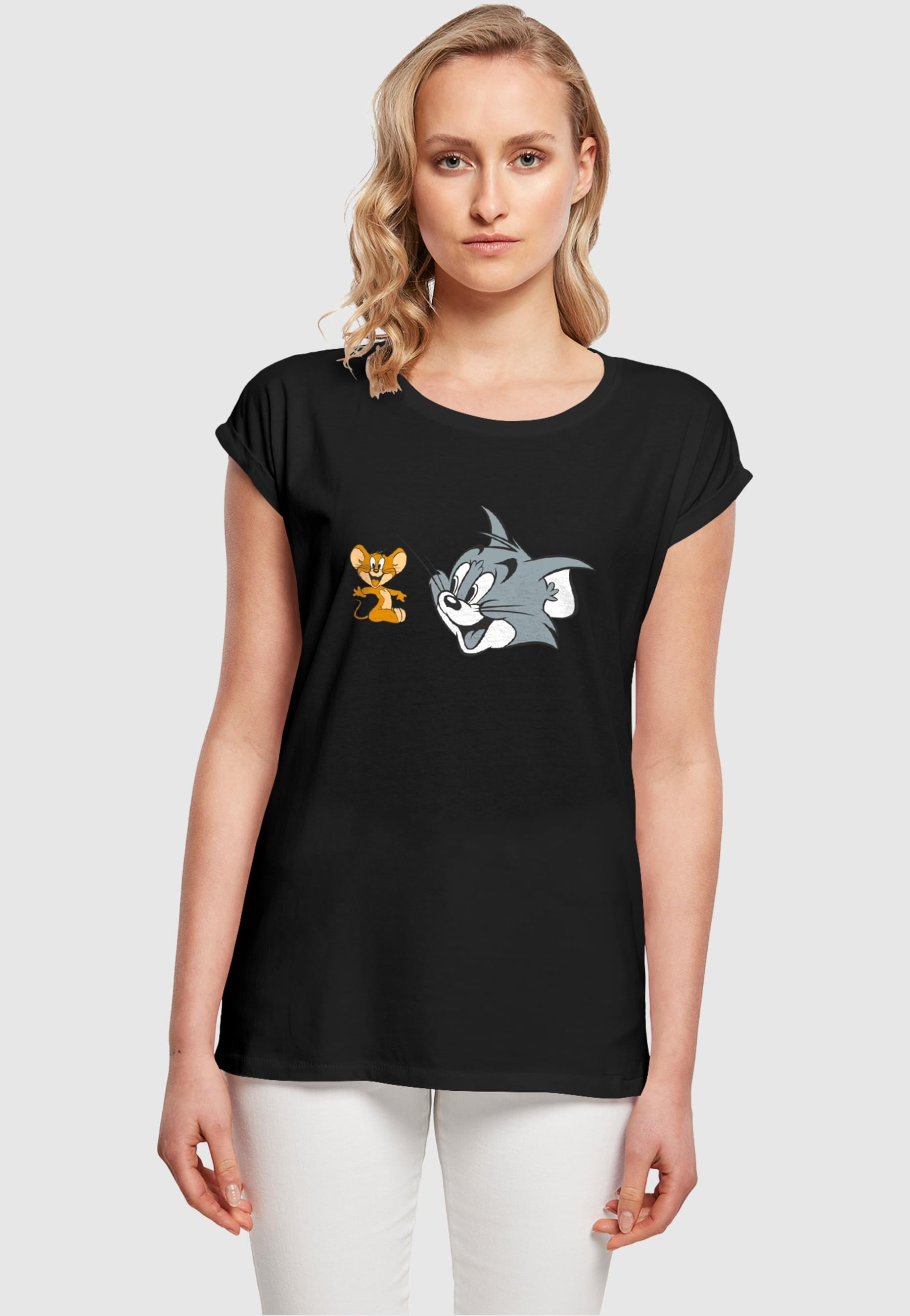 ABSOLUTE CULT T-Shirt "ABSOLUTE CULT Damen Ladies Tom and Jerry - Simple He günstig online kaufen