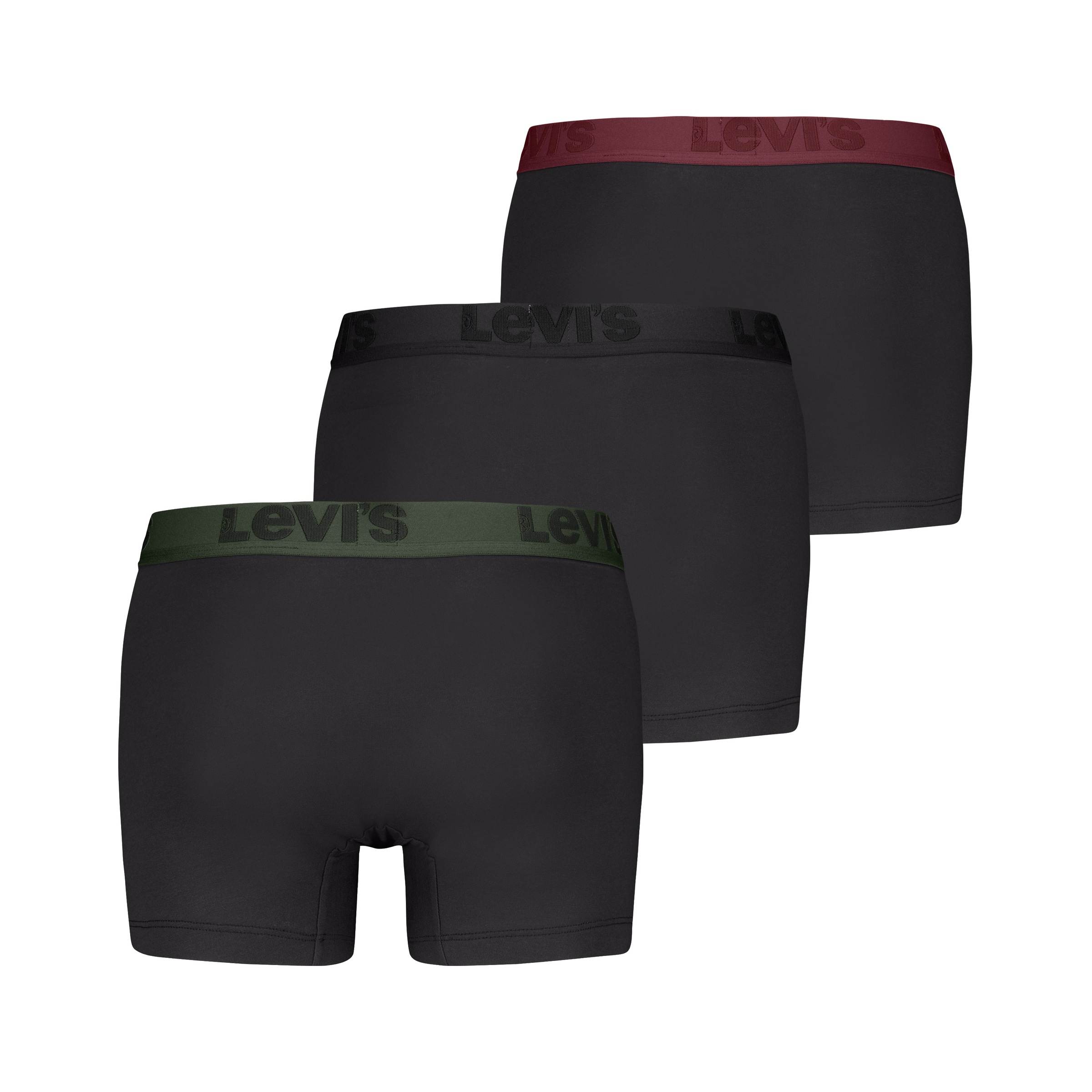 Thumbnail - Levis Boxershorts "LEVIS MEN PREMIUM BOXER BRIEF 3P" 3er Pack, mit breitem Logobund