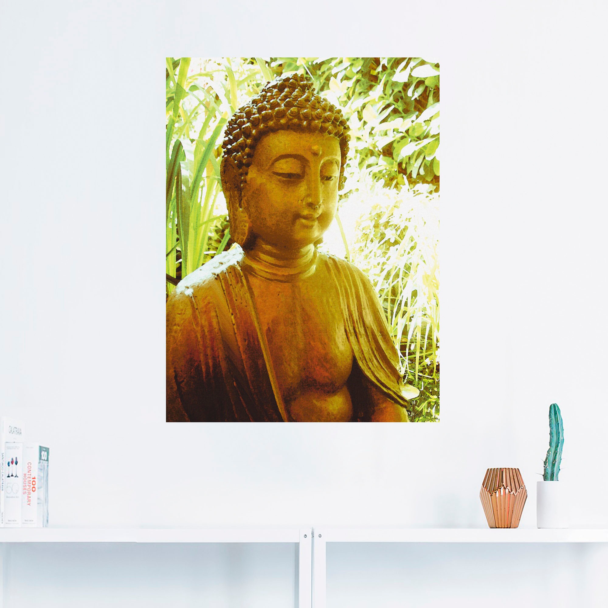 Artland Wandbild "Die Seele von Buddha", Religion, (1 St.), als Leinwandbil günstig online kaufen