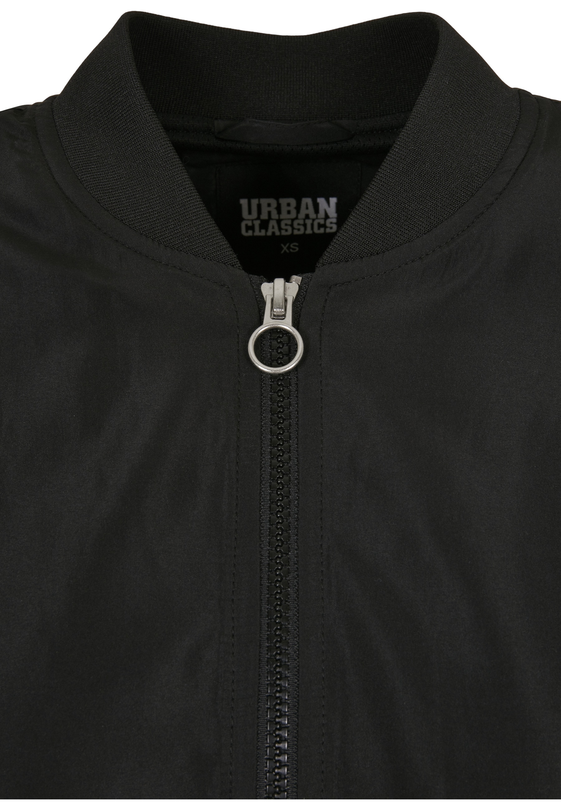 URBAN CLASSICS Anorak »Urban Classics Damen Ladies Recycled Batwing Bomber Jacket« 1 Stk. tlg. ohne Kapuze