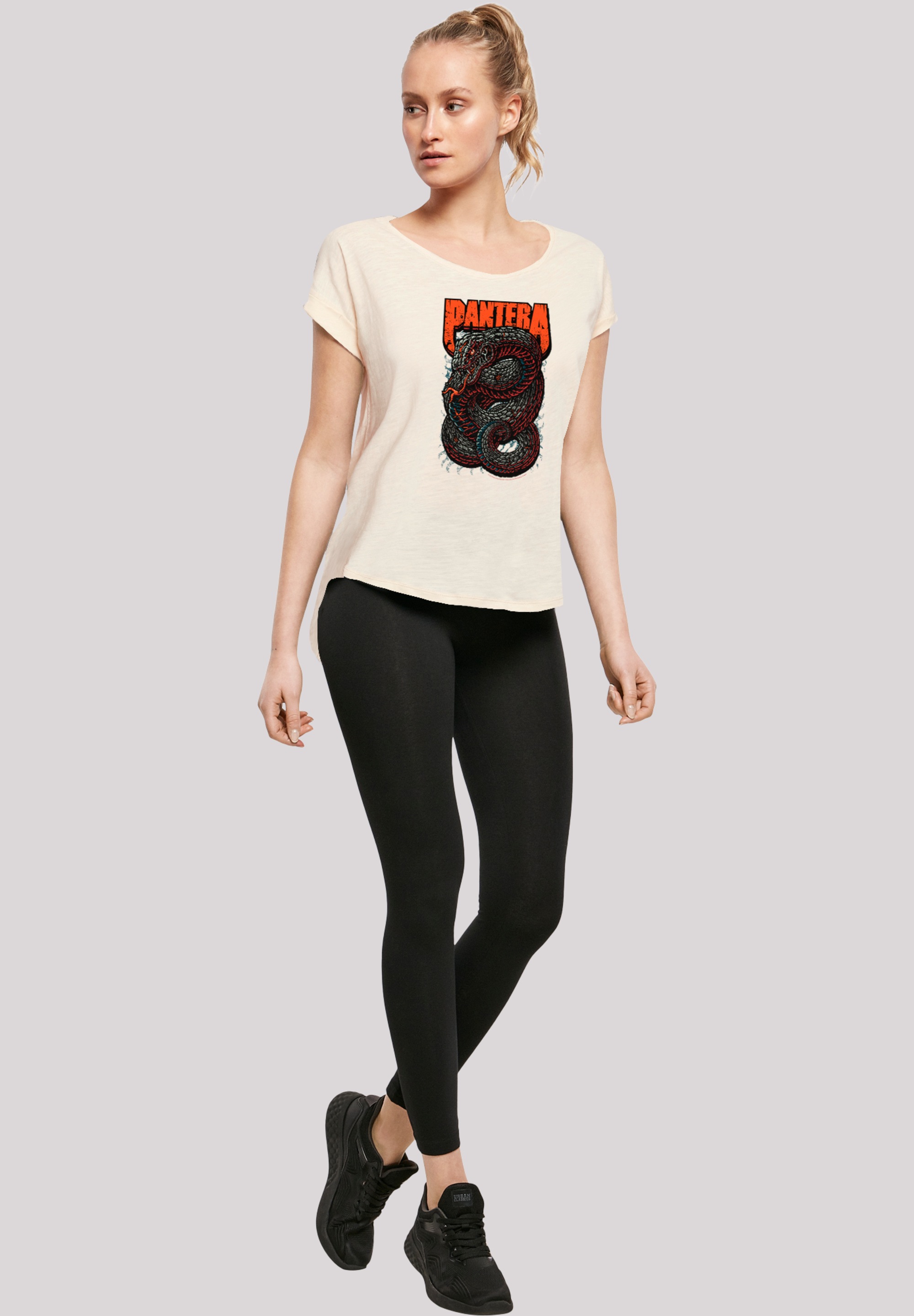 F4NT4STIC T-Shirt »Pantera Venomous Snake«, Premium Qualität