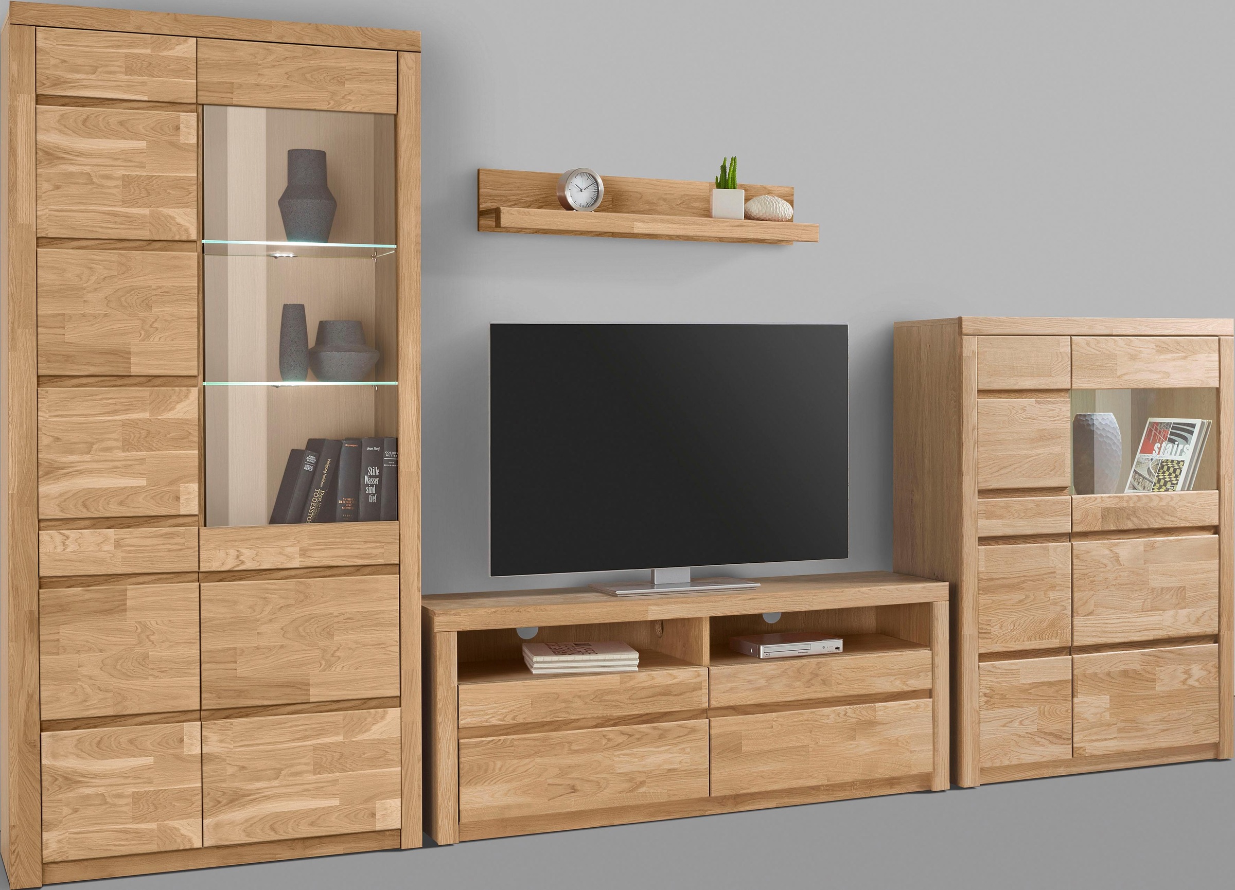 Home affaire Wohnwand "Silkeborg" Set, 4 Stk. tlg. günstig online kaufen