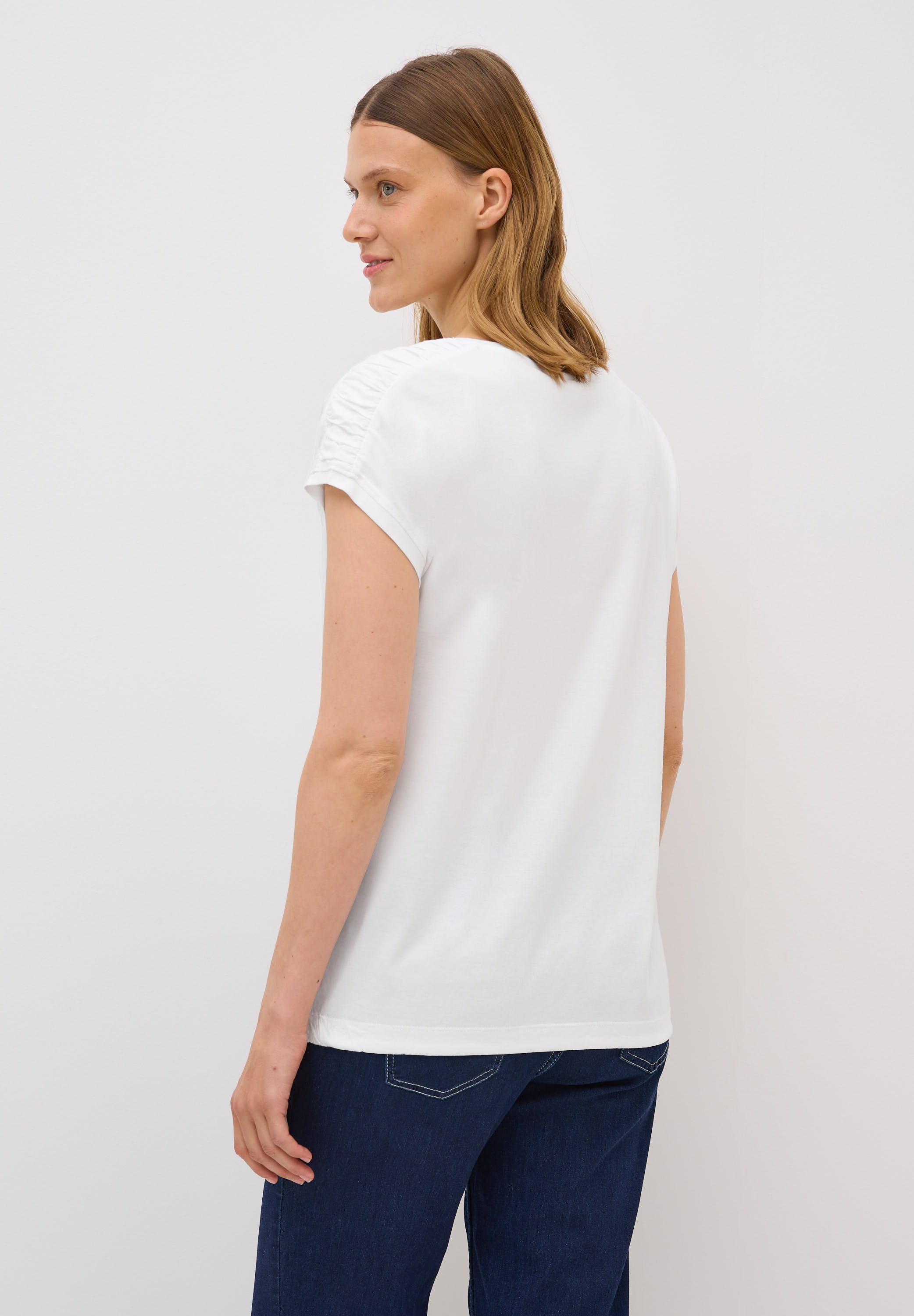 Cecil T-Shirt, mit Tunnelzug am Saum