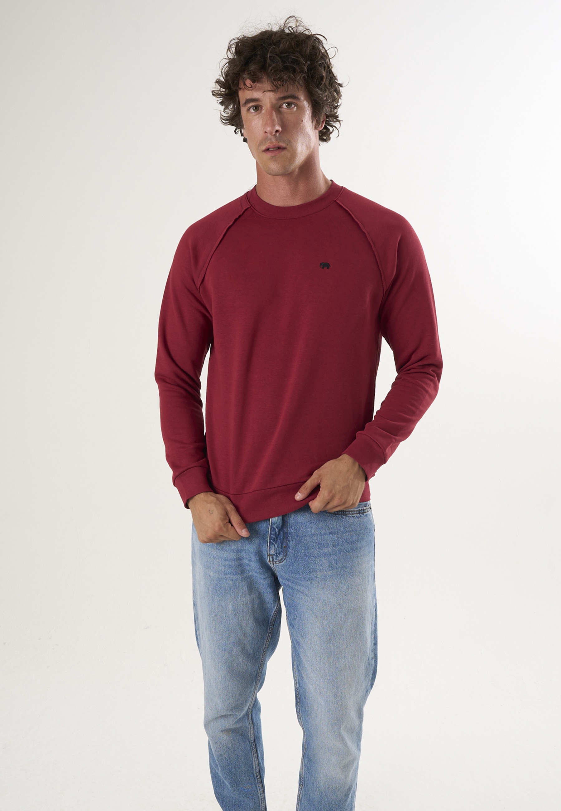Felix Hardy Sweater "Basic Rundhals Sweatshirt" günstig online kaufen