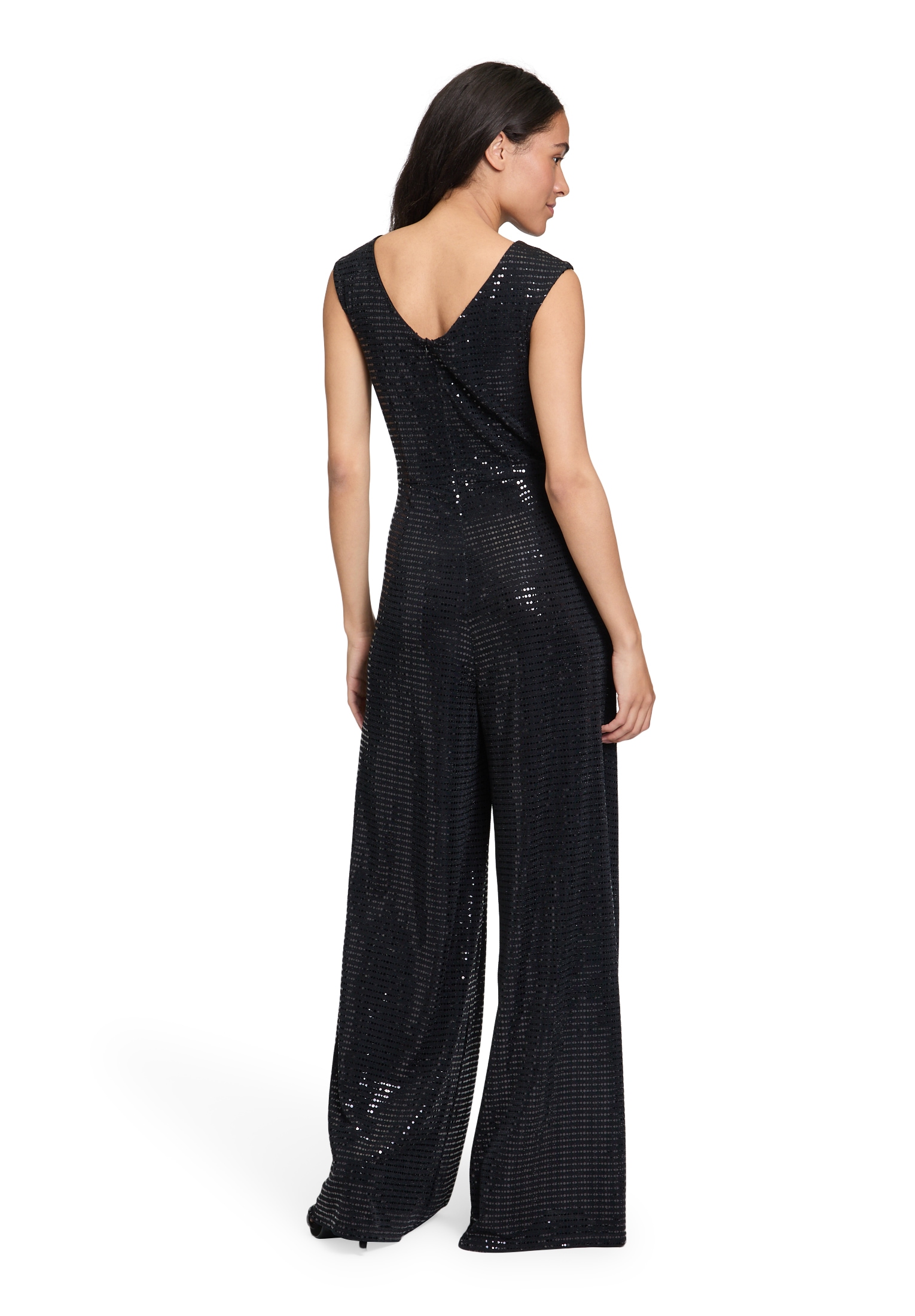 Vera Mont Overall »Vera Mont Damen Jumpsuit im Glitzer-Look«, (1 tlg.)