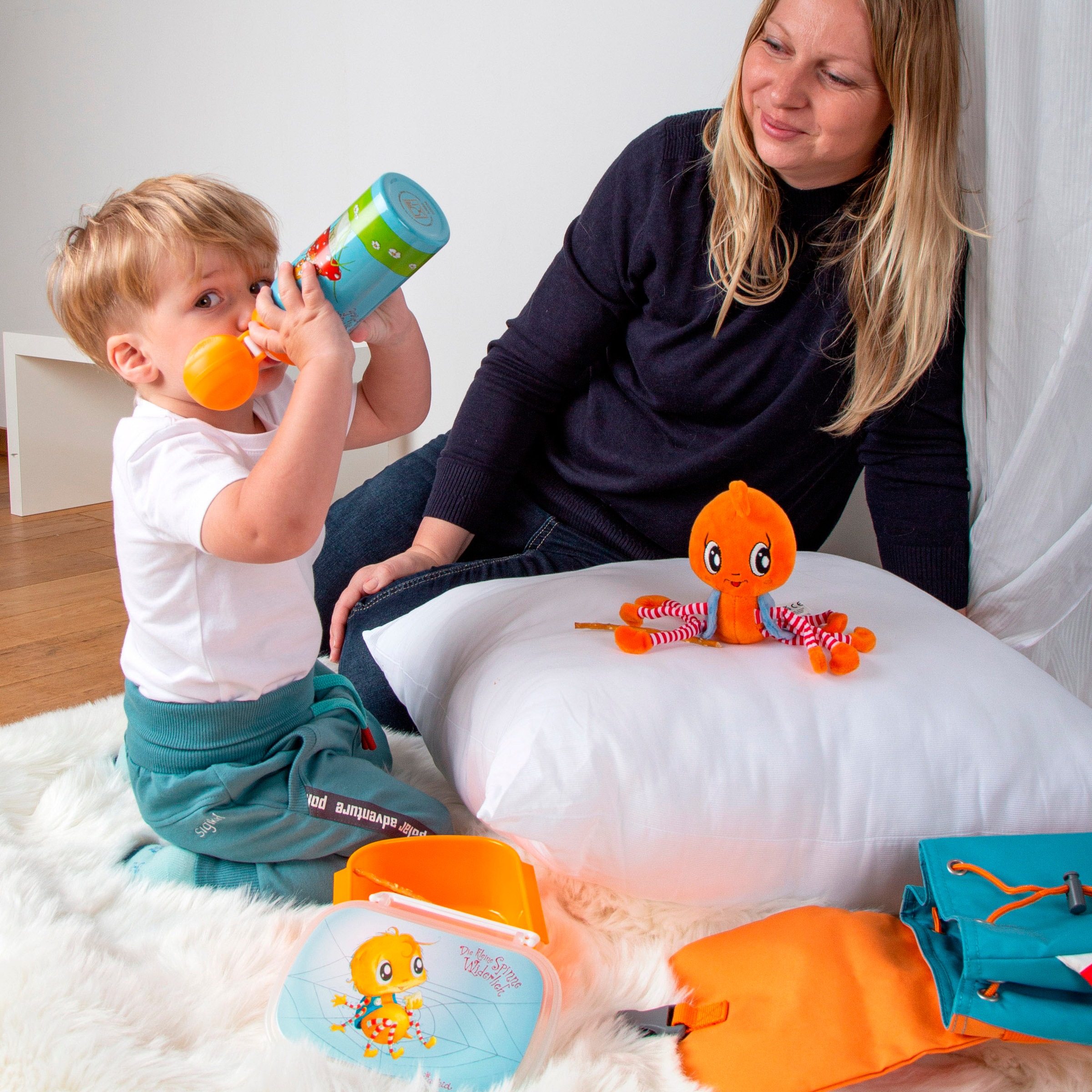 Sigikid Lunchbox »Spinne Widerlich sigikid & Friends«, (2 tlg.)