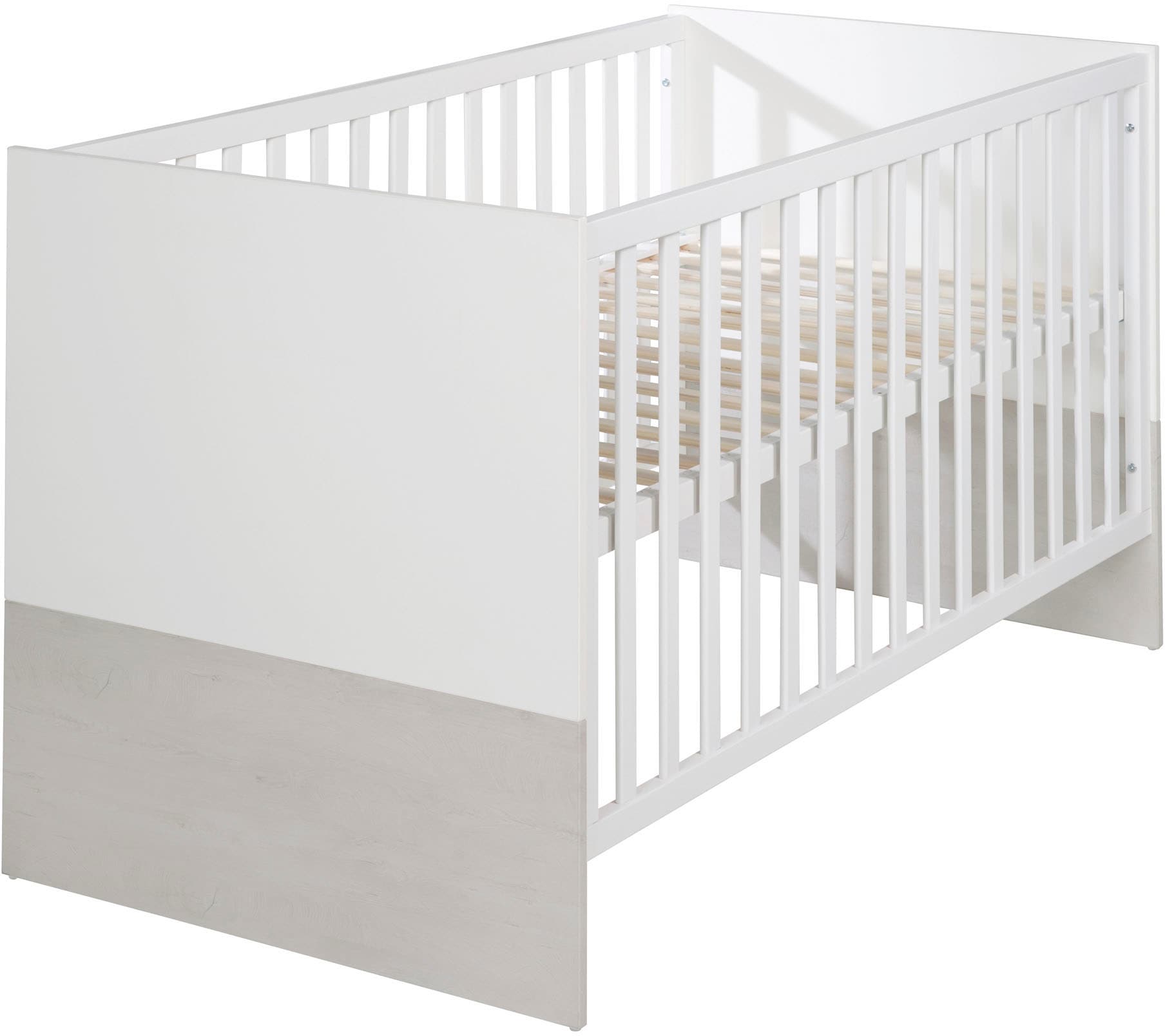 roba® Babymöbel-Set »Julia«, (Spar-Set, 2 St., Gitterbett, Wickelkommode), mit Kinderbett und Wickelkommode