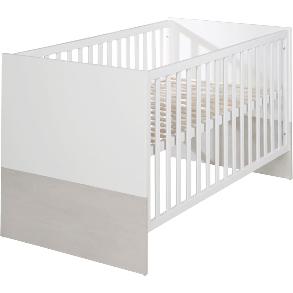 roba® Babymöbel-Set »Julia«, (Spar-Set, 2 St., Gitterbett, Wickelkommode)