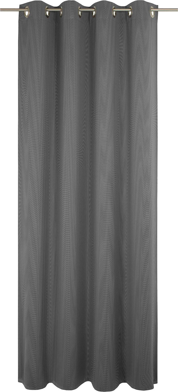 Adam Vorhang "Uni Collection light" Ösen 1 Stk. tlg. aus 100% Bio-Baumwolle, Vorhang nach Wunschmaß