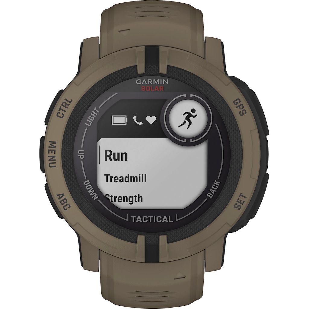 Garmin Smartwatch »INSTINCT 2 SOLAR TACTICAL EDITION«, (Garmin)