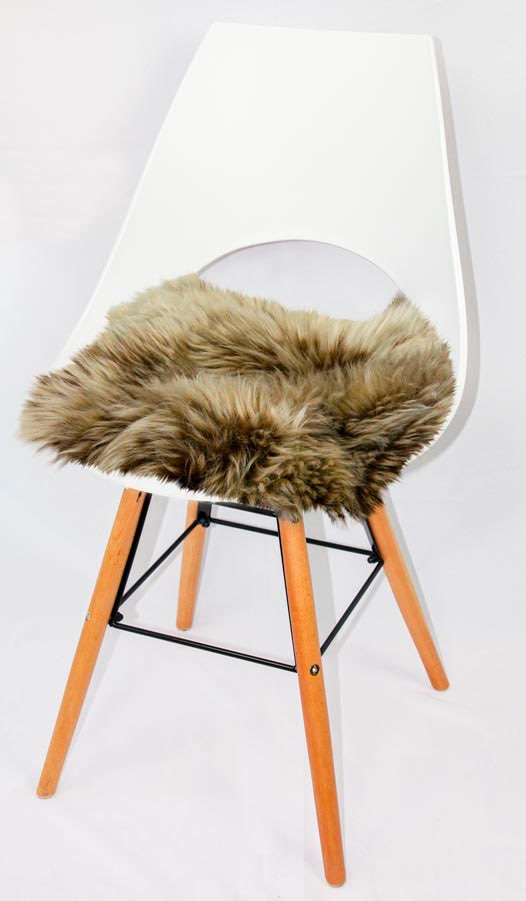 Heitmann Felle подушки на стулья Подушка на стул подушки на стулья »Lamm  eckig« Подушка для сидения Sitzfell eckig 44x44 cm echtes ковер простой  уход - интернет-магазин 24MODA.BY | 24MODA