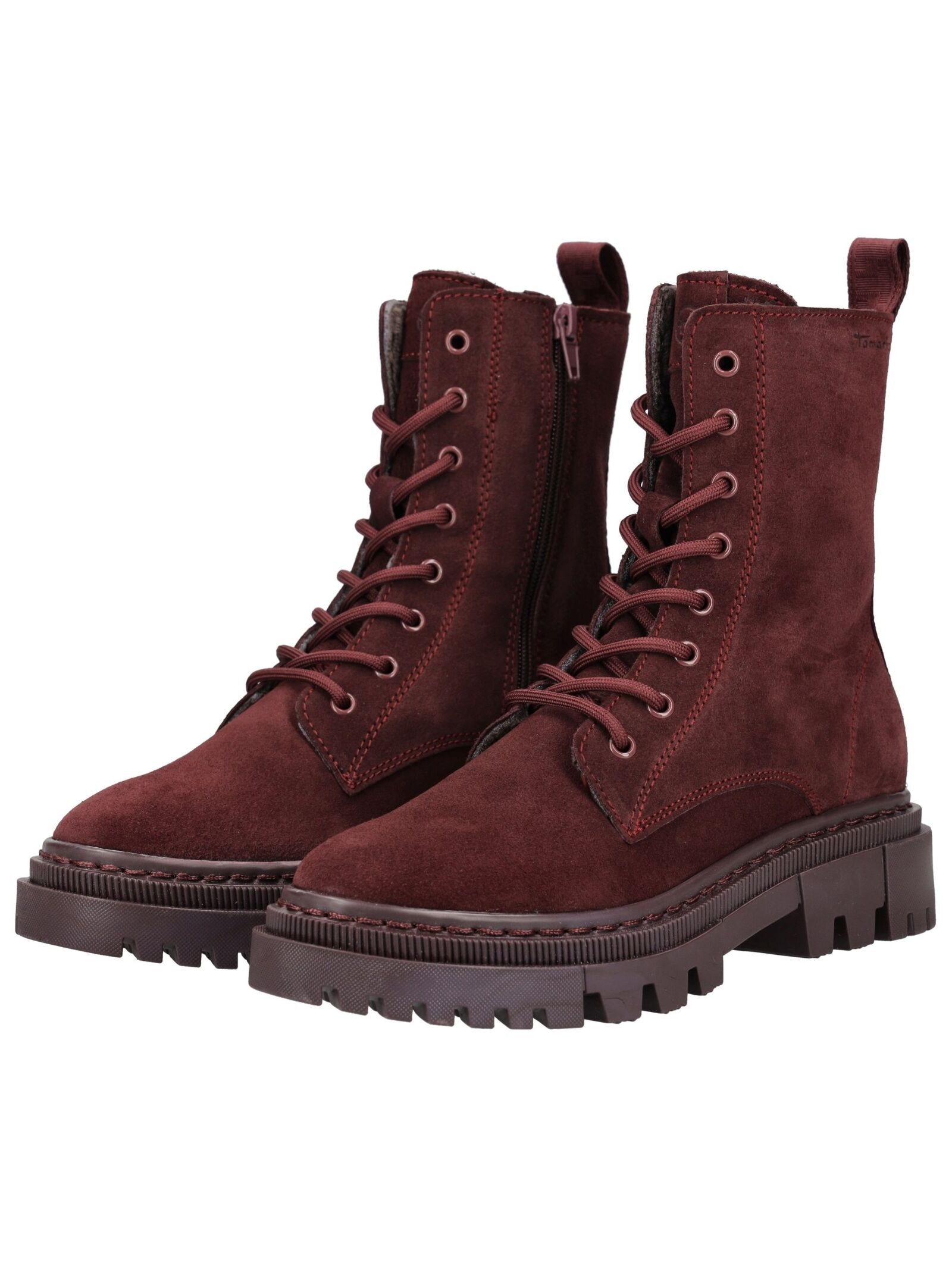 Tamaris Schnürstiefelette »Tamaris Stiefelette Veloursleder«