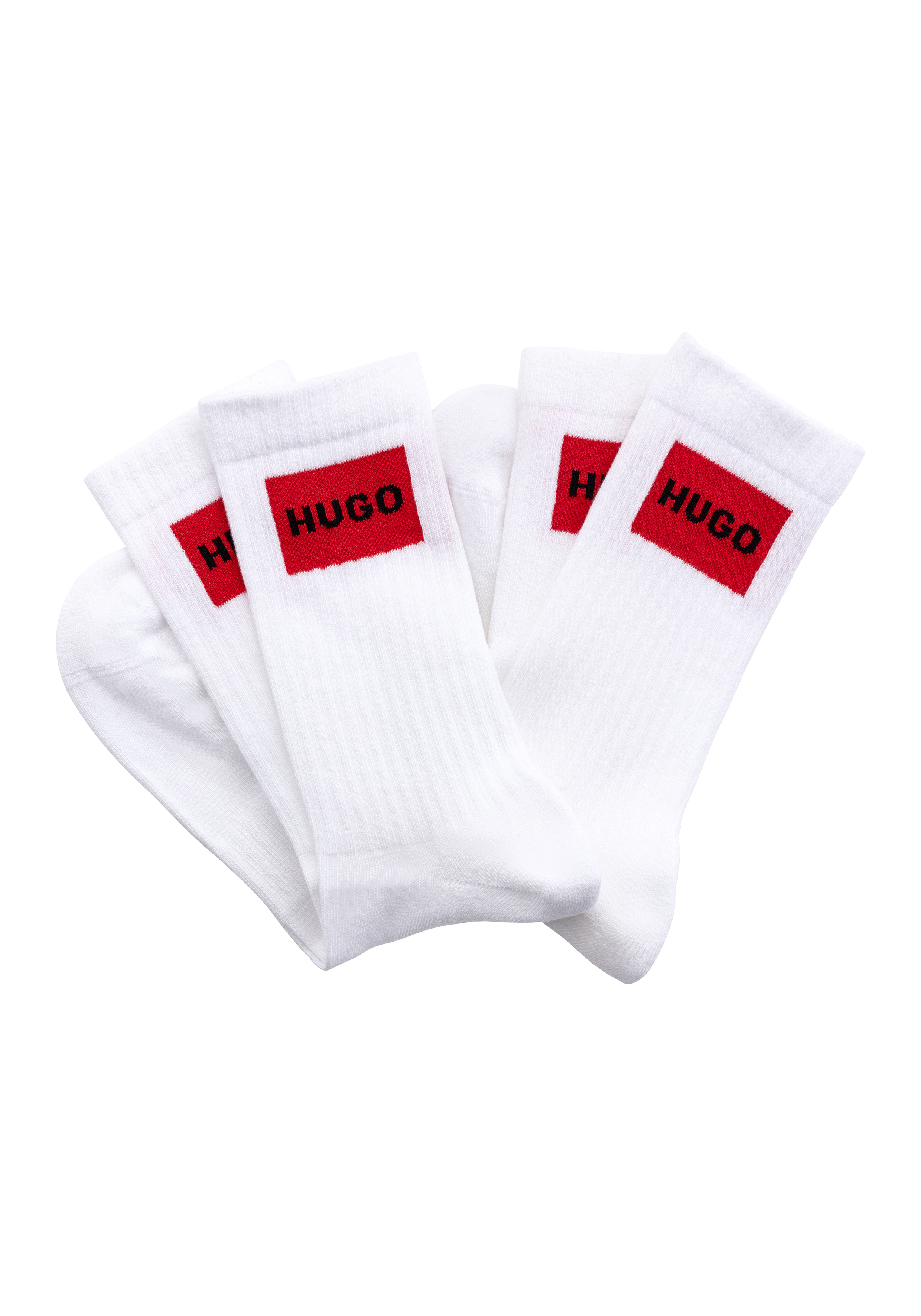 Calzini Bassi Uomo HUGO 2p Low Cut Label Cc – Pacco Da 2 – Design Con Logo