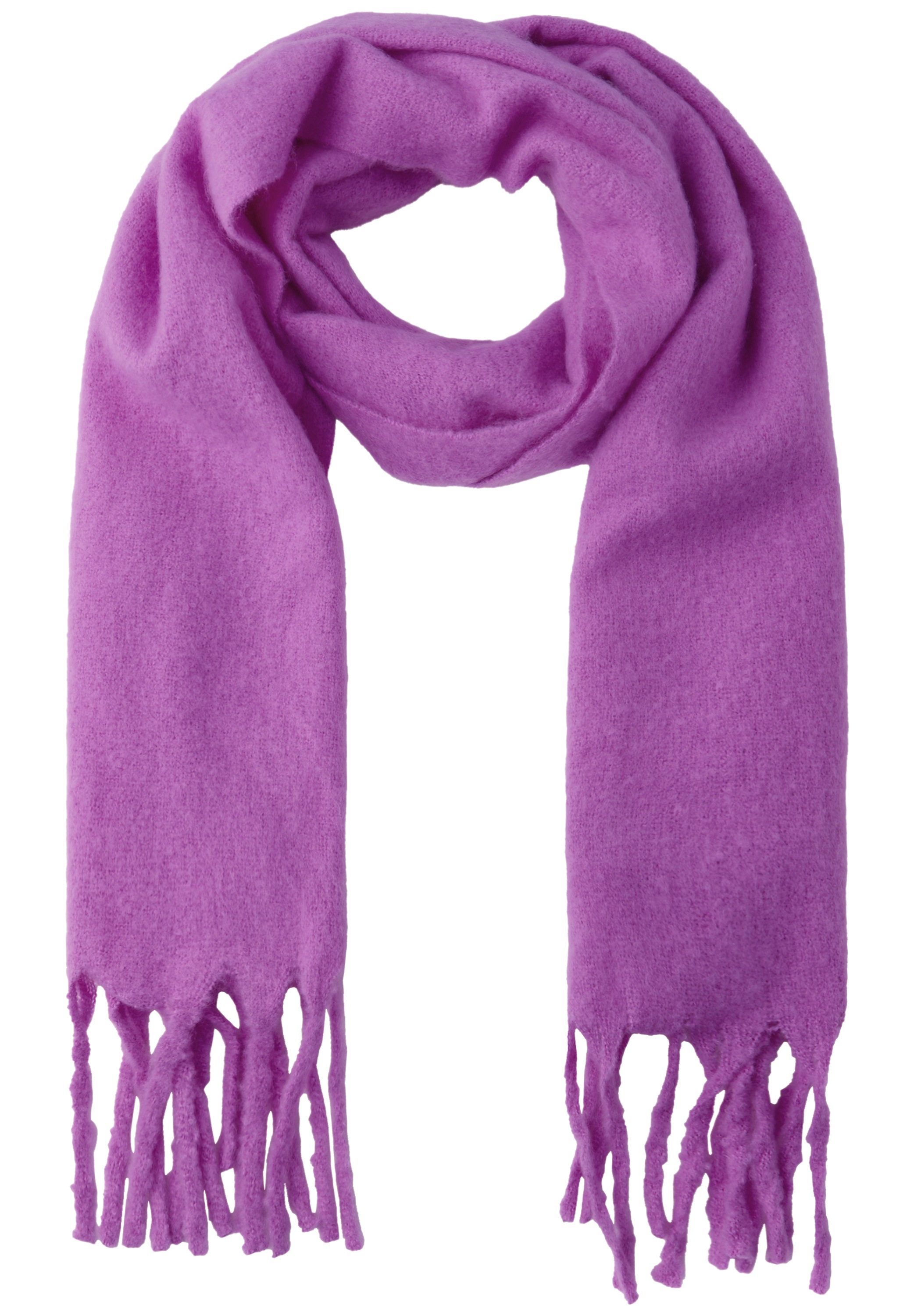STREET ONE STUDIO Halstuch mit Fransen am Saum günstig online kaufen