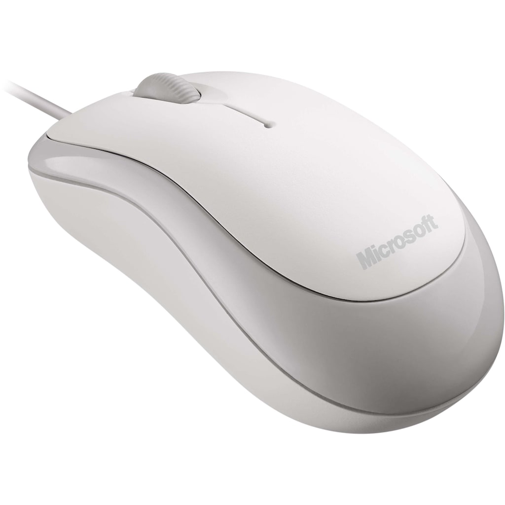 Microsoft ergonomische Maus »Basic Optical«, kabelgebunden