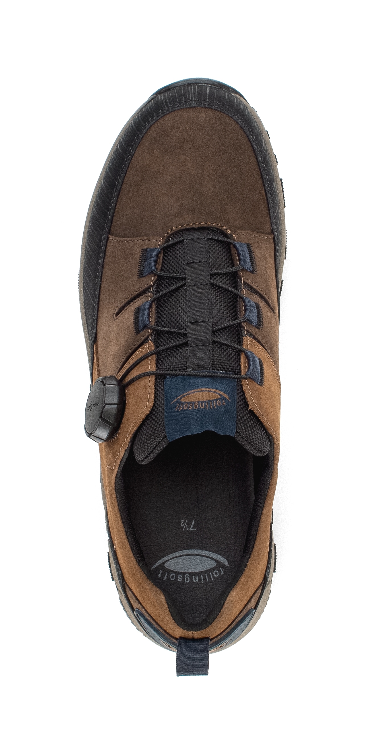 Gabor Rollingsoft Sneaker, Komfortschuh, Halbschuh mit Drehverschluss, in Bequemweite G