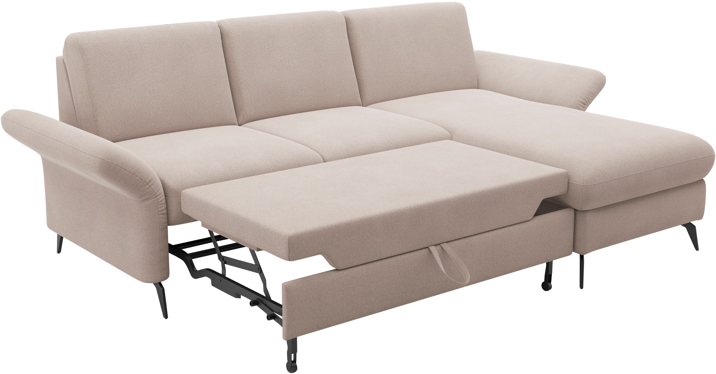 Home affaire Ecksofa »Rochelle«, wahlweise mit Bettfunktion, Bettkasten und Armteilverstellung