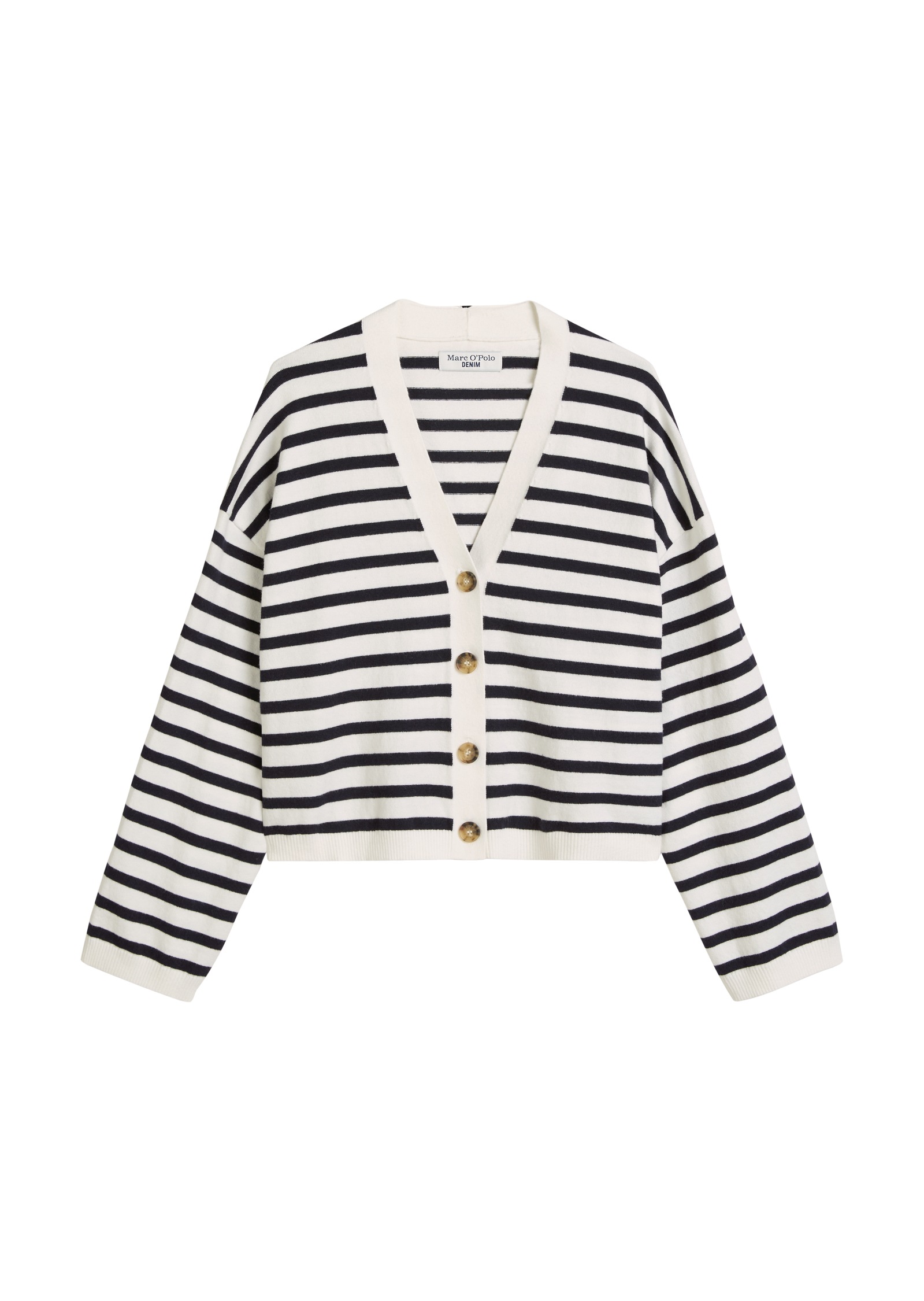 Marc O'Polo DENIM Cardigan »relaxed fit aus Soft Cotton Stretch«
