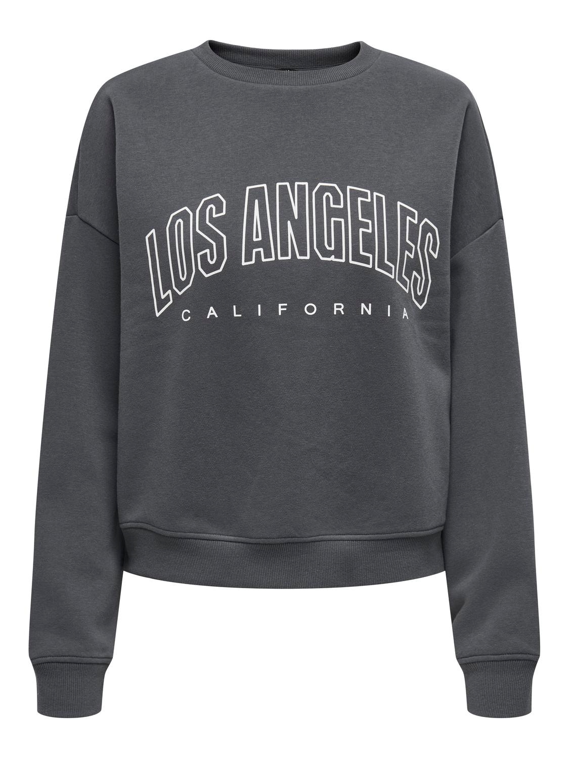 ONLY Sweatshirt »ONLSWEAT L/S CREW OVERSIZE STATE SWT«