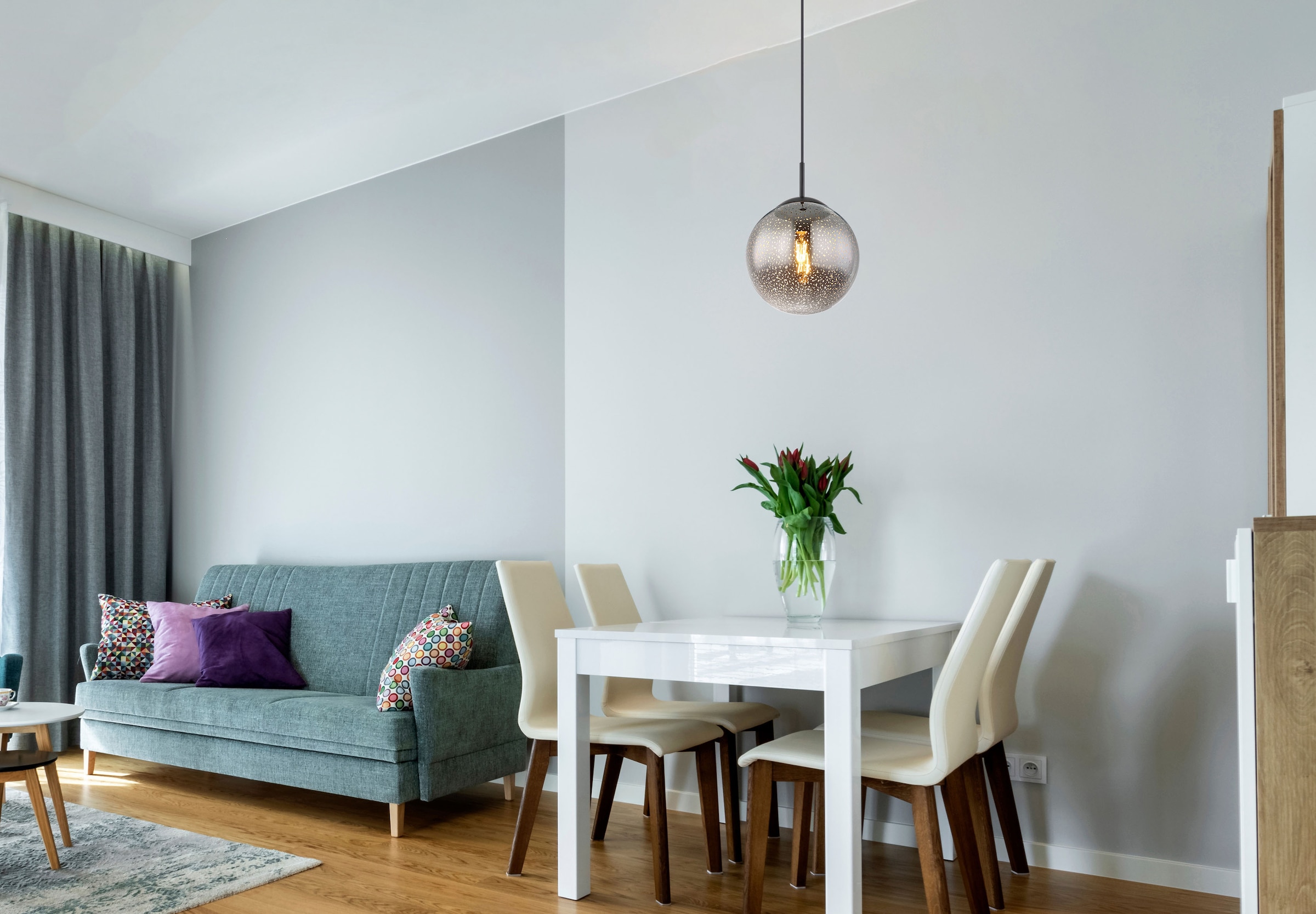 GLOBO LIGHTING Hängeleuchte »SAMOS«, Leuchtmittel E27 | ohne Leuchtmittel, Hängelampe/Pendelleuchte/Esszimmer/Wohnzimmer/Esstisch