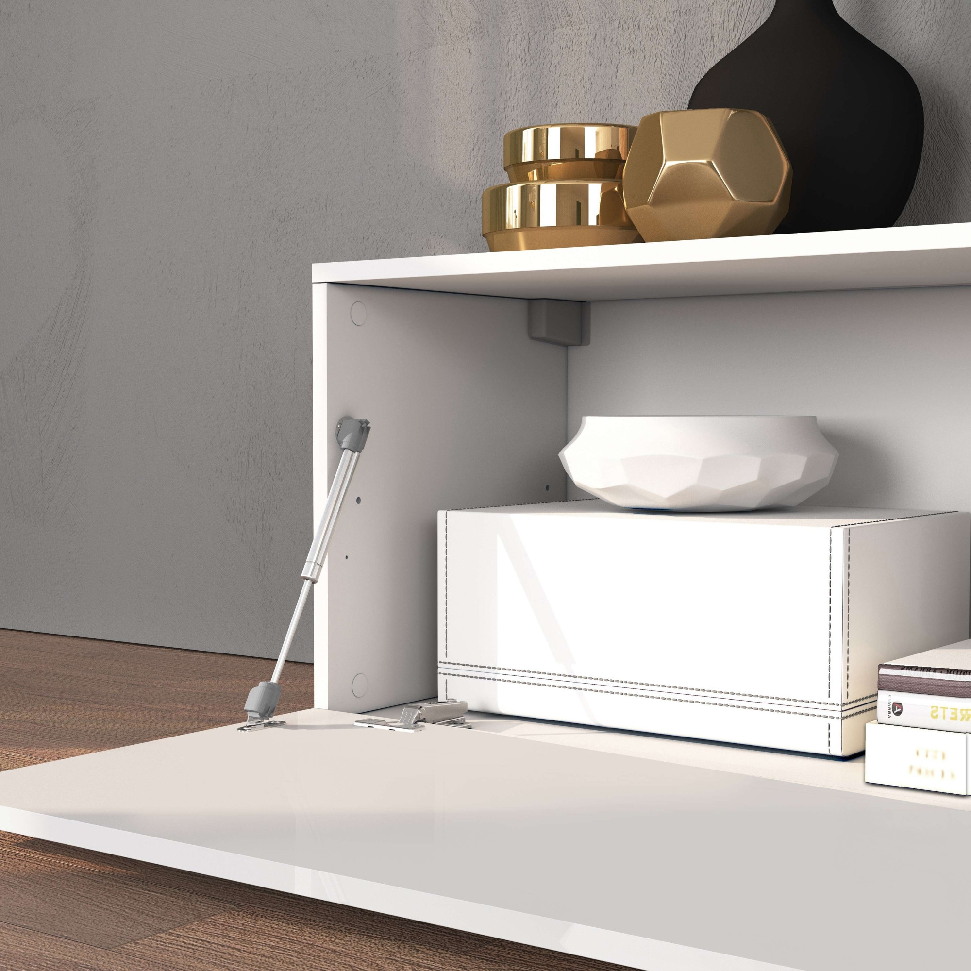 INOSIGN TV-Wand »Chronos TV-Set, Wohnwand – Elemente frei platzierbar, Made in Italy« Set, 3-er set, 3 Stk. tlg.