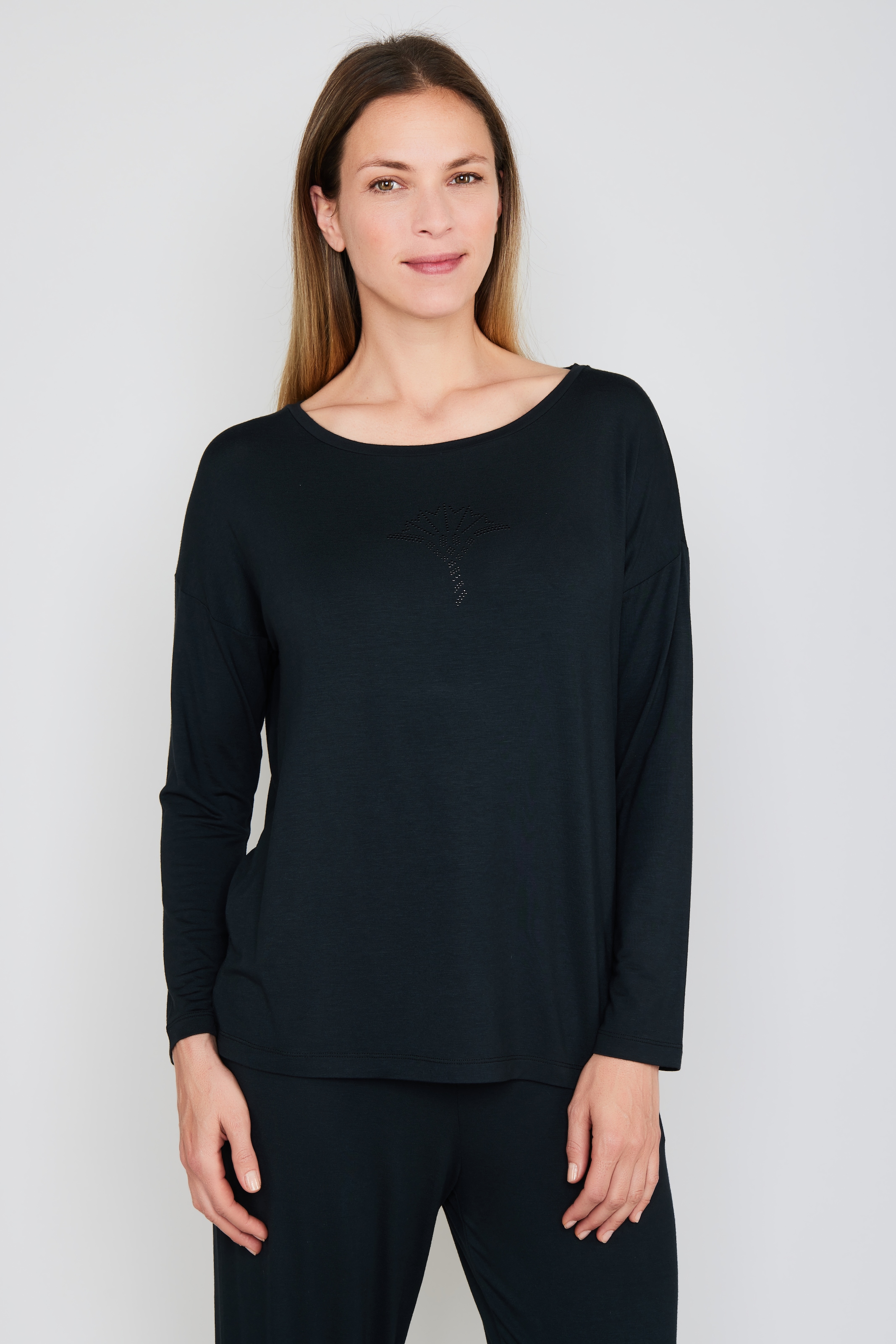 JOOP Langarmshirt "Luxe" Langarm, Rundhalsausschnitt, Regular Fit, Cornflow günstig online kaufen