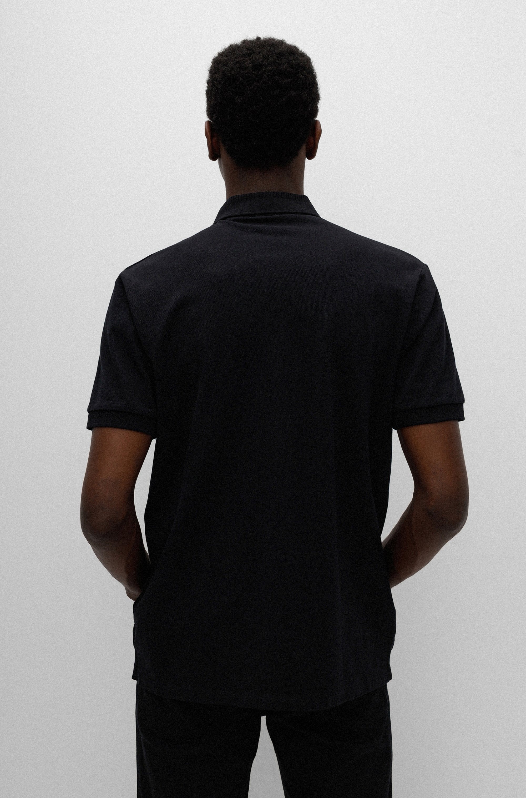 HUGO Poloshirt "Dereso" Slim Fit, Kurzarm, HUGO Weblabel günstig online kaufen