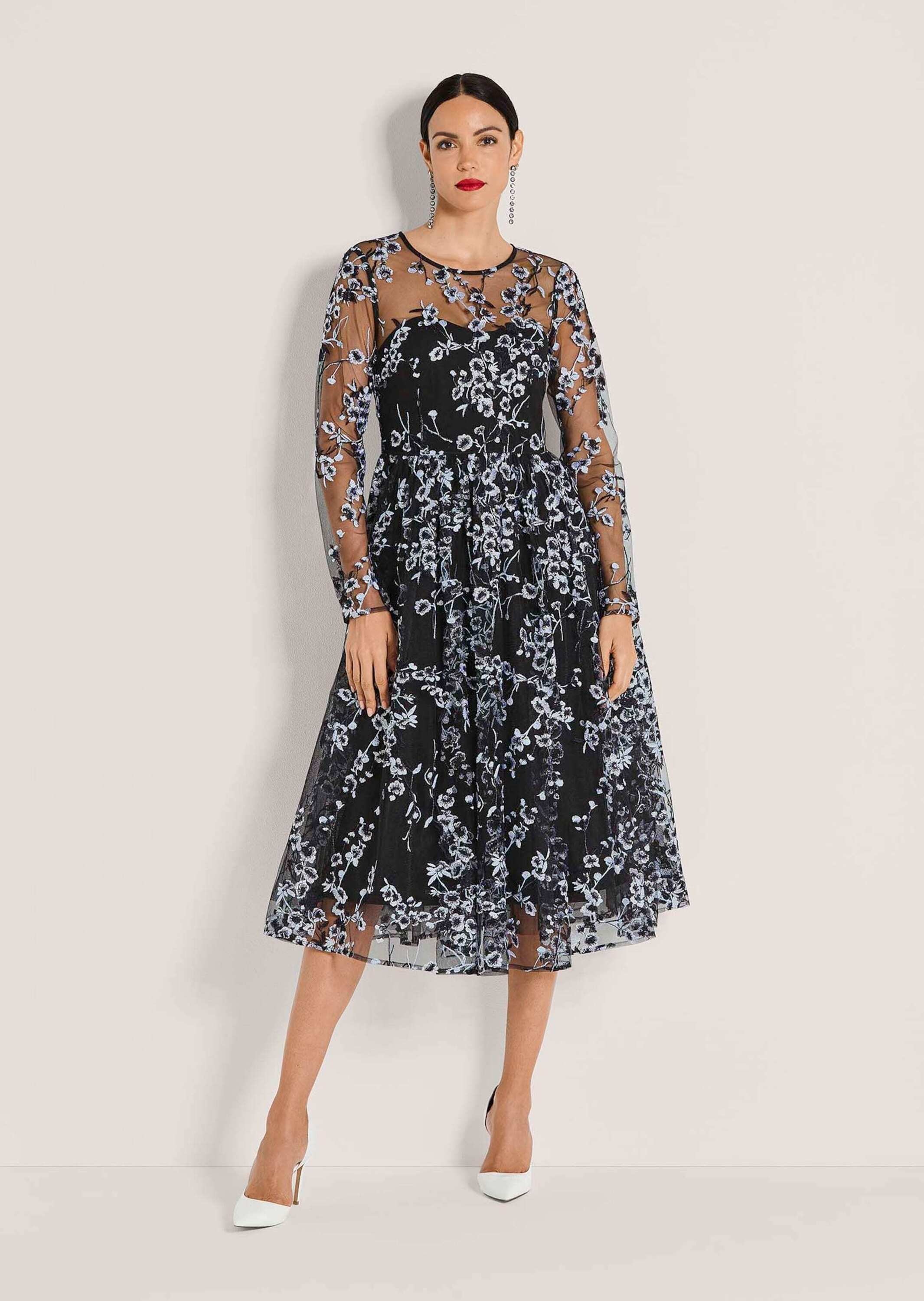 MADELEINE Cocktailkleid "Festkleid Etuikleid mit Blumenmuster" günstig online kaufen