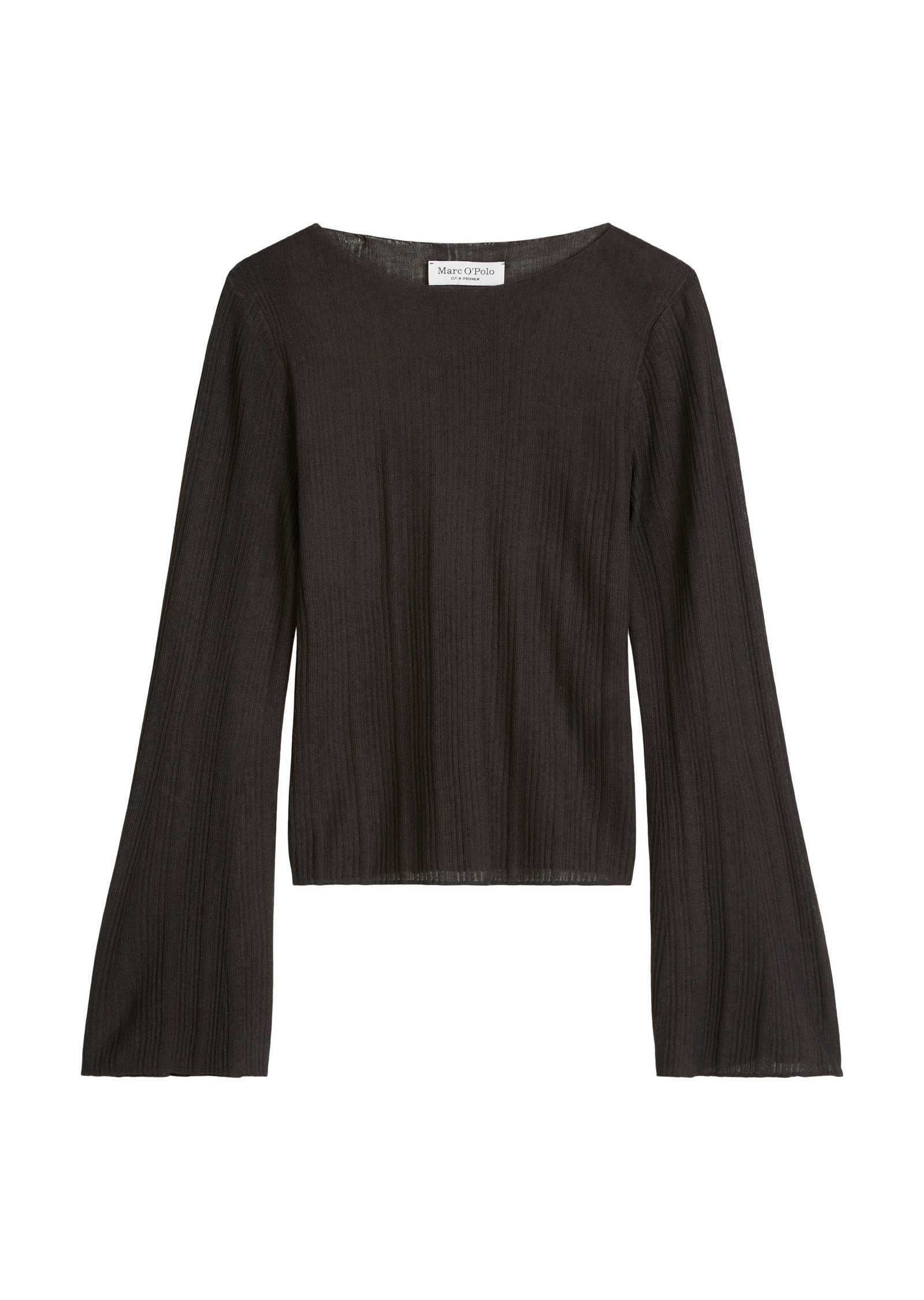 Marc O'Polo Strickpullover »aus edlem Viskose-Leinen-Mix«