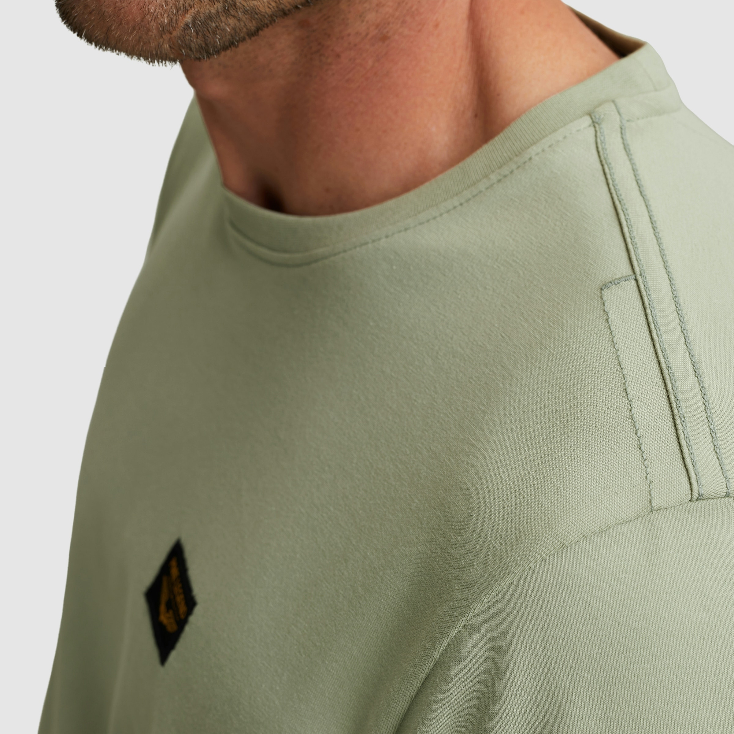 PME LEGEND T-Shirt mit Logobadge