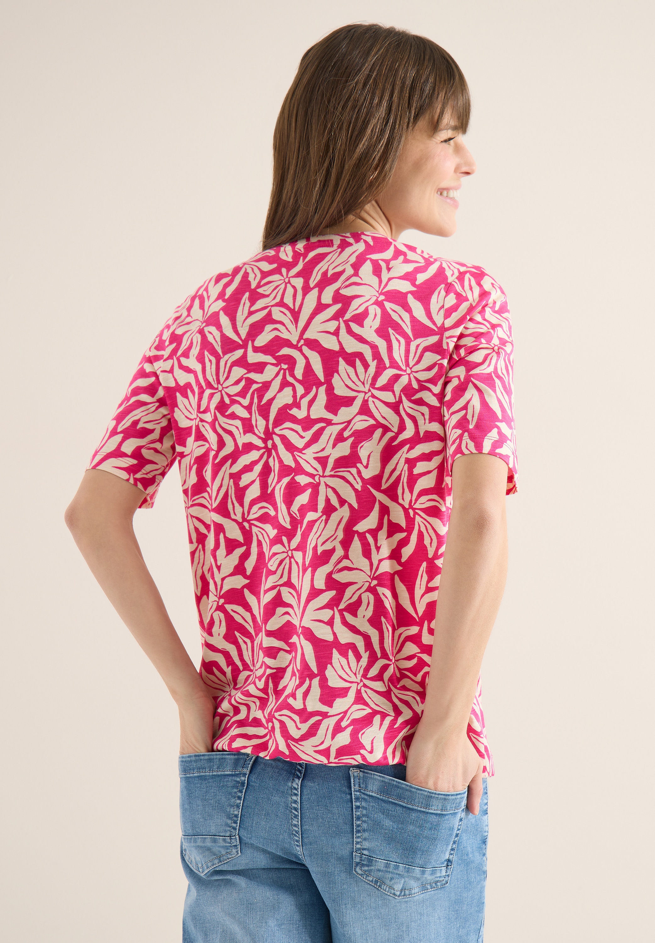 Cecil Tunikashirt mit V-Ausschnitt