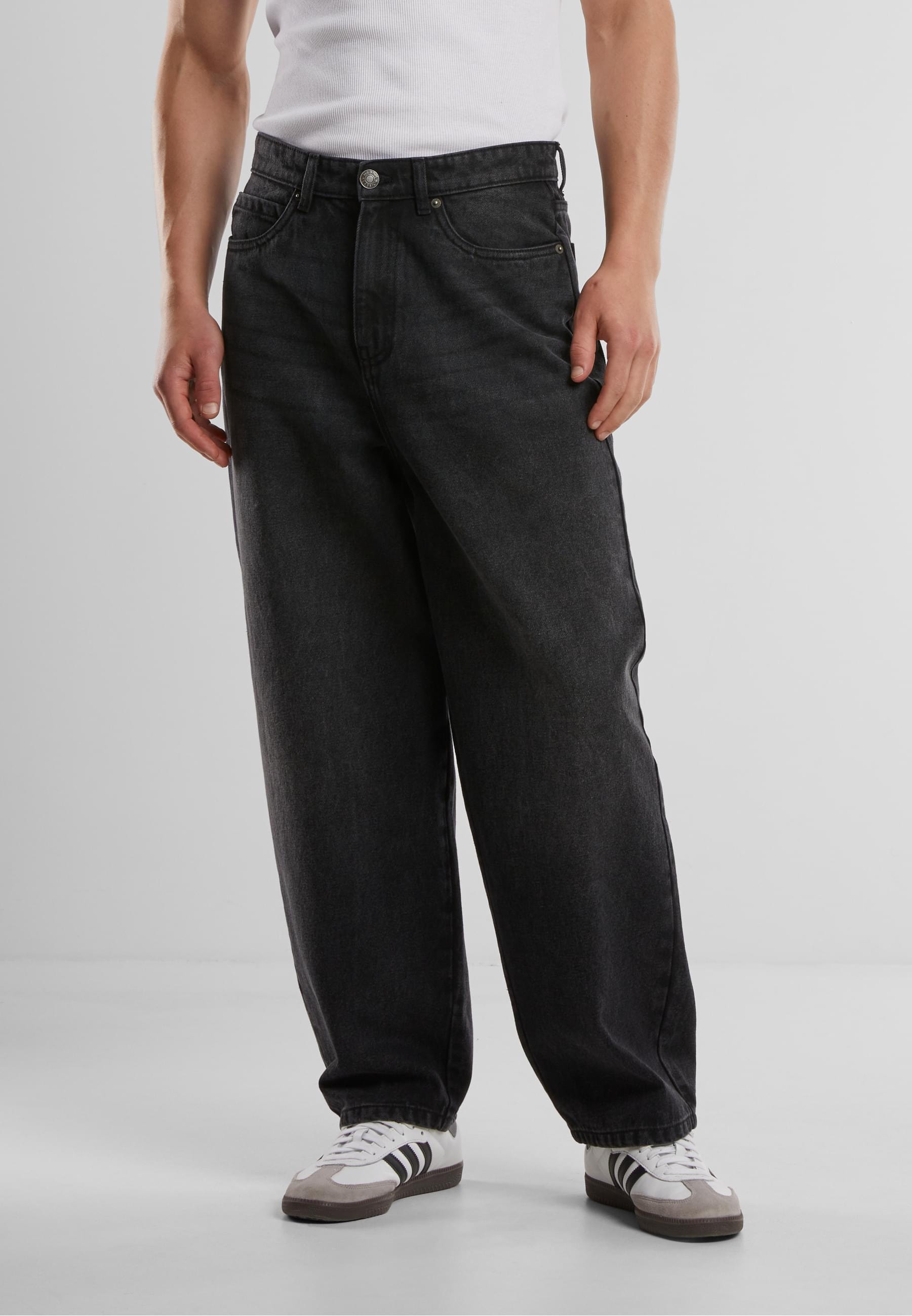 URBAN CLASSICS Bequeme Jeans »Urban Classics Tapered Heavy Ounce Baggy Jeans«