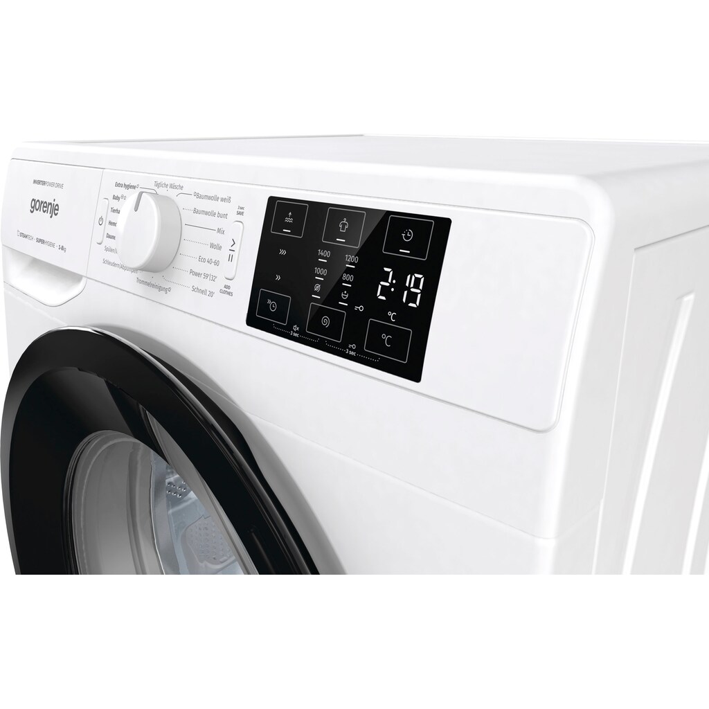 GORENJE Waschmaschine »Wave NEI84APS«, Wave NEI84APS, 8 kg, 1400 U/min