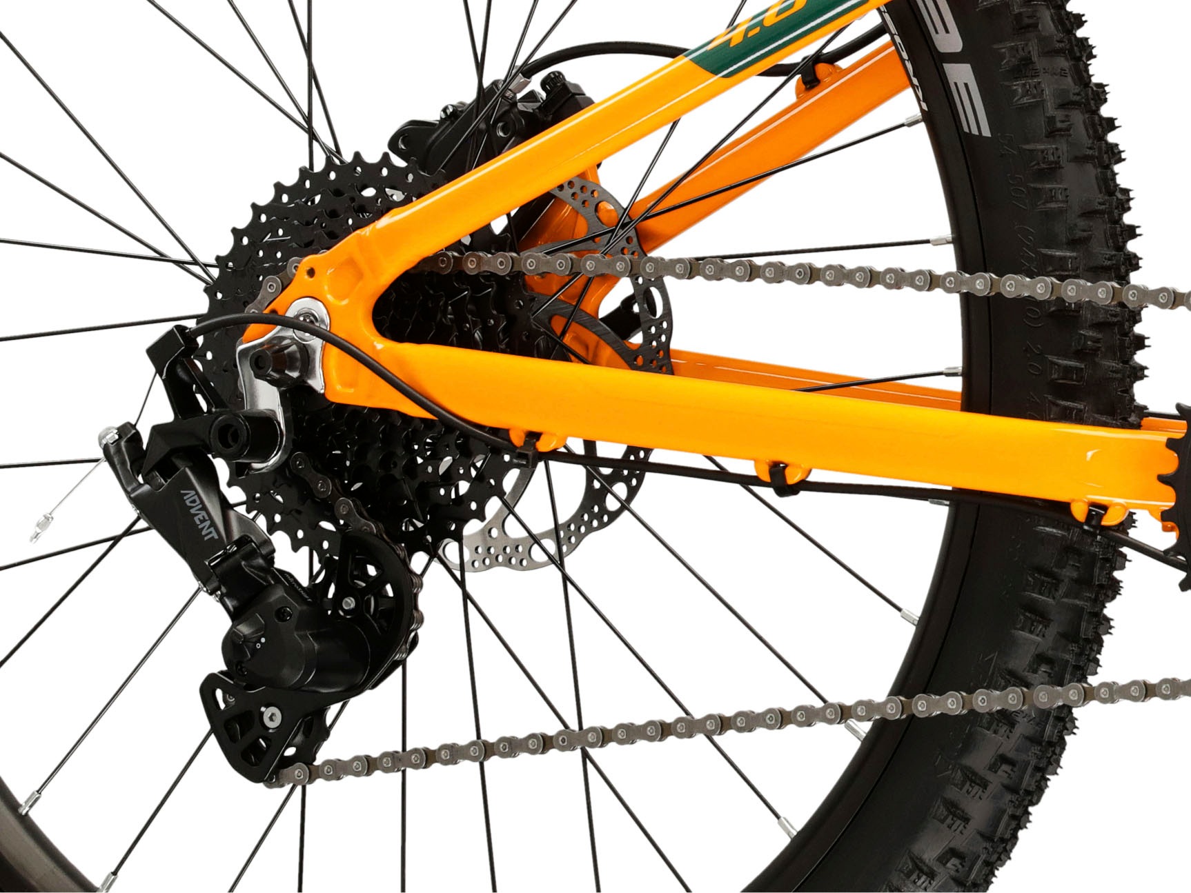 Kross Jugendfahrrad »Jugend-MTB Level Jr 4.0«, 9 Gang, microSHIFT, ADVENT M6195S Schaltwerk, Kettenschaltung